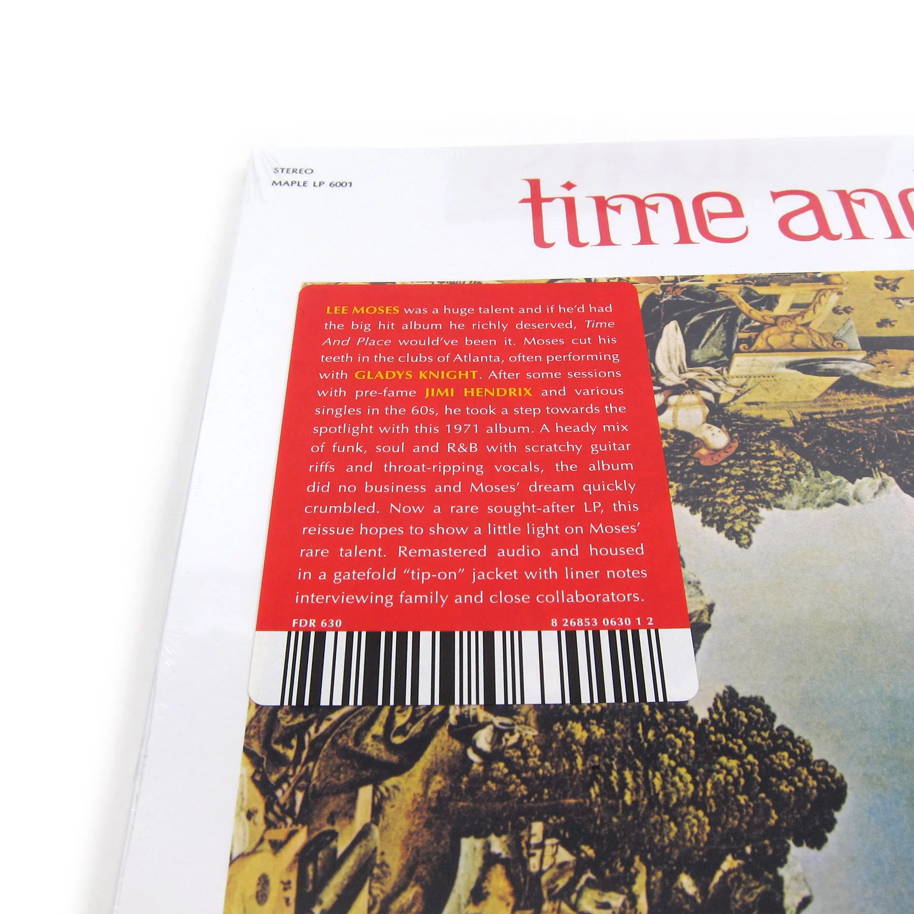 Lee Moses: Time And Place (Colored Vinyl) Vinyl LP - Image 4