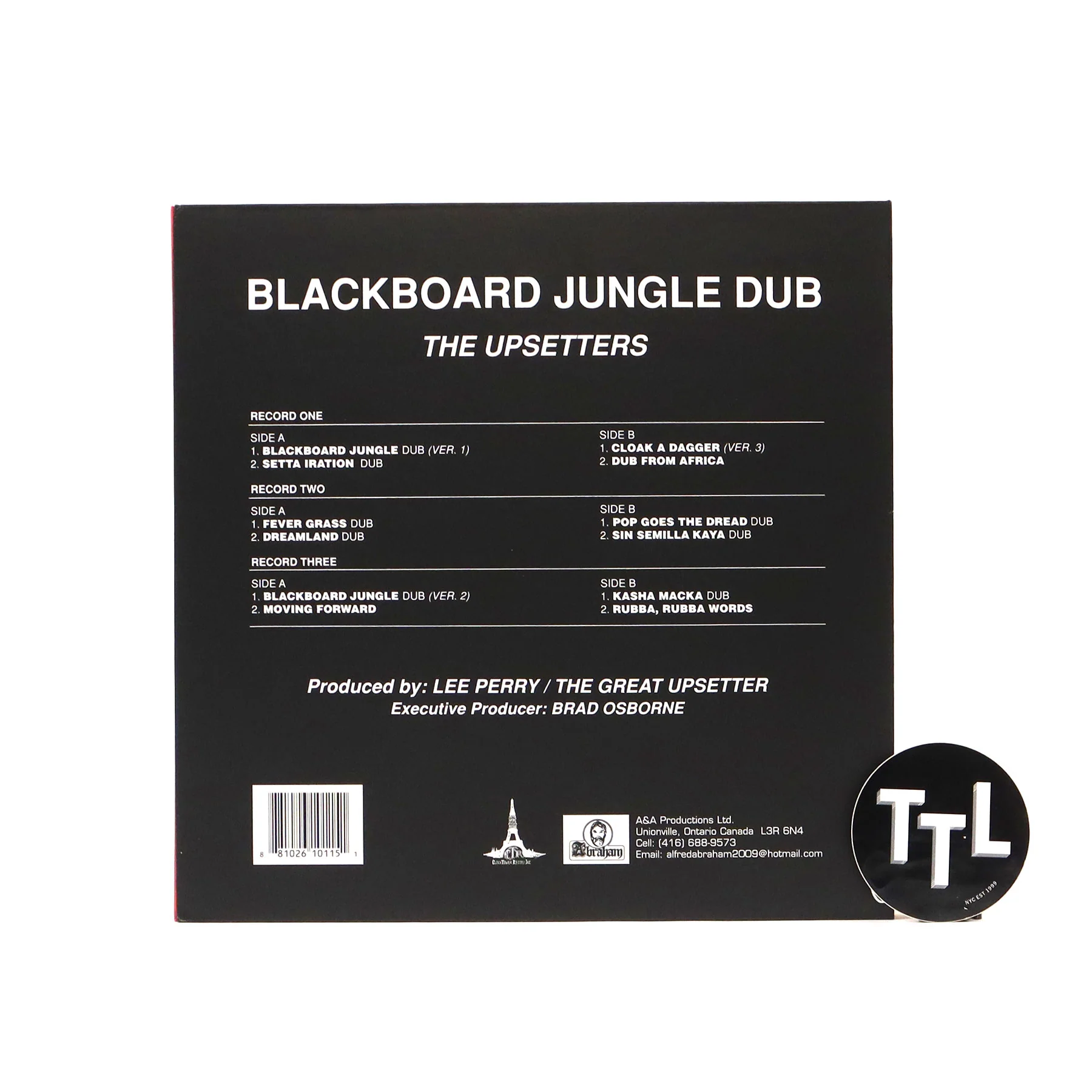 The Upsetters: Blackboard Jungle Dub (Lee Perry, King Tubby) Vinyl 3x10" Boxset - Image 3