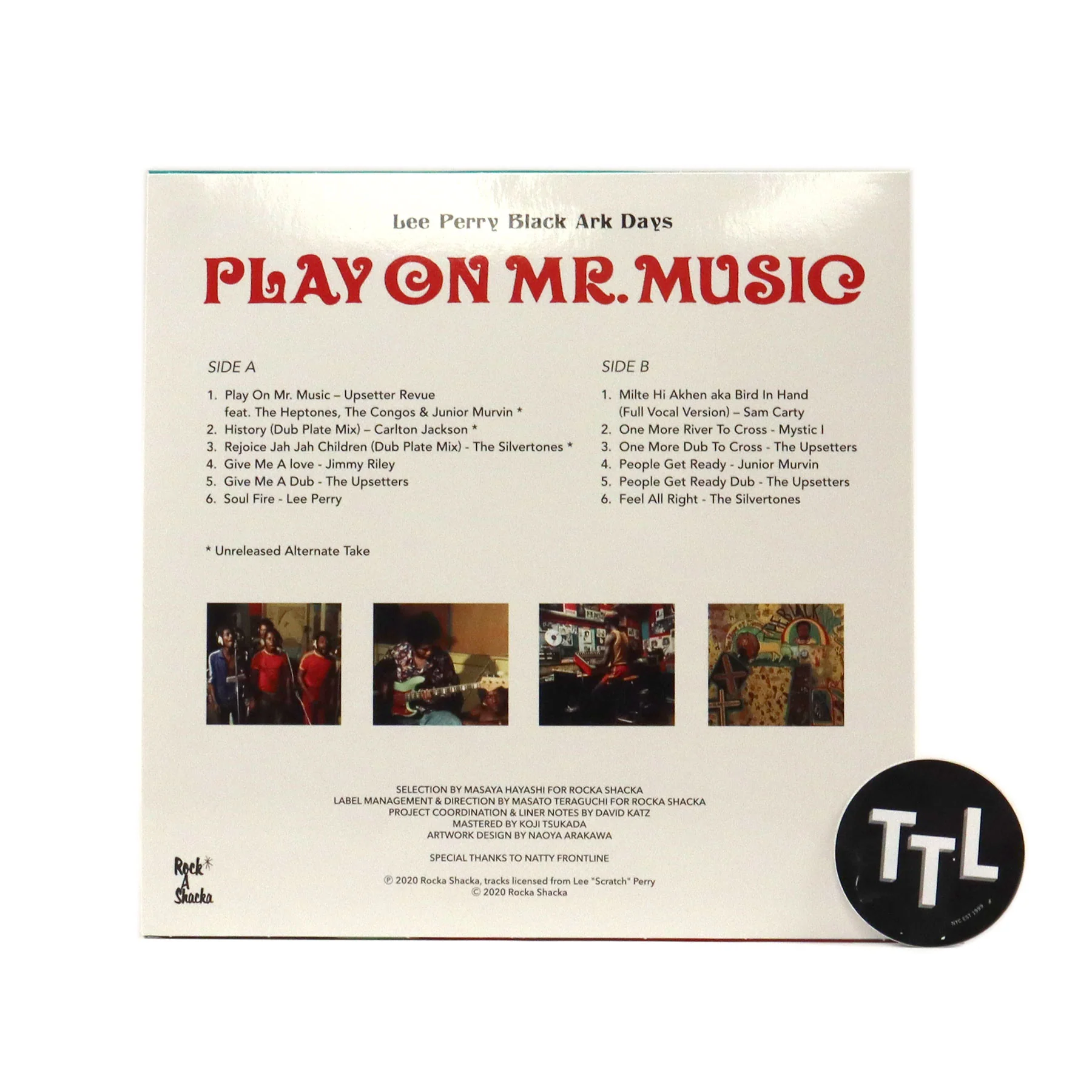 Lee Scratch Perry & The Upsetters: Play On Mr. Music - Black Ark Days (Japan Import) Vinyl LP - Image 2
