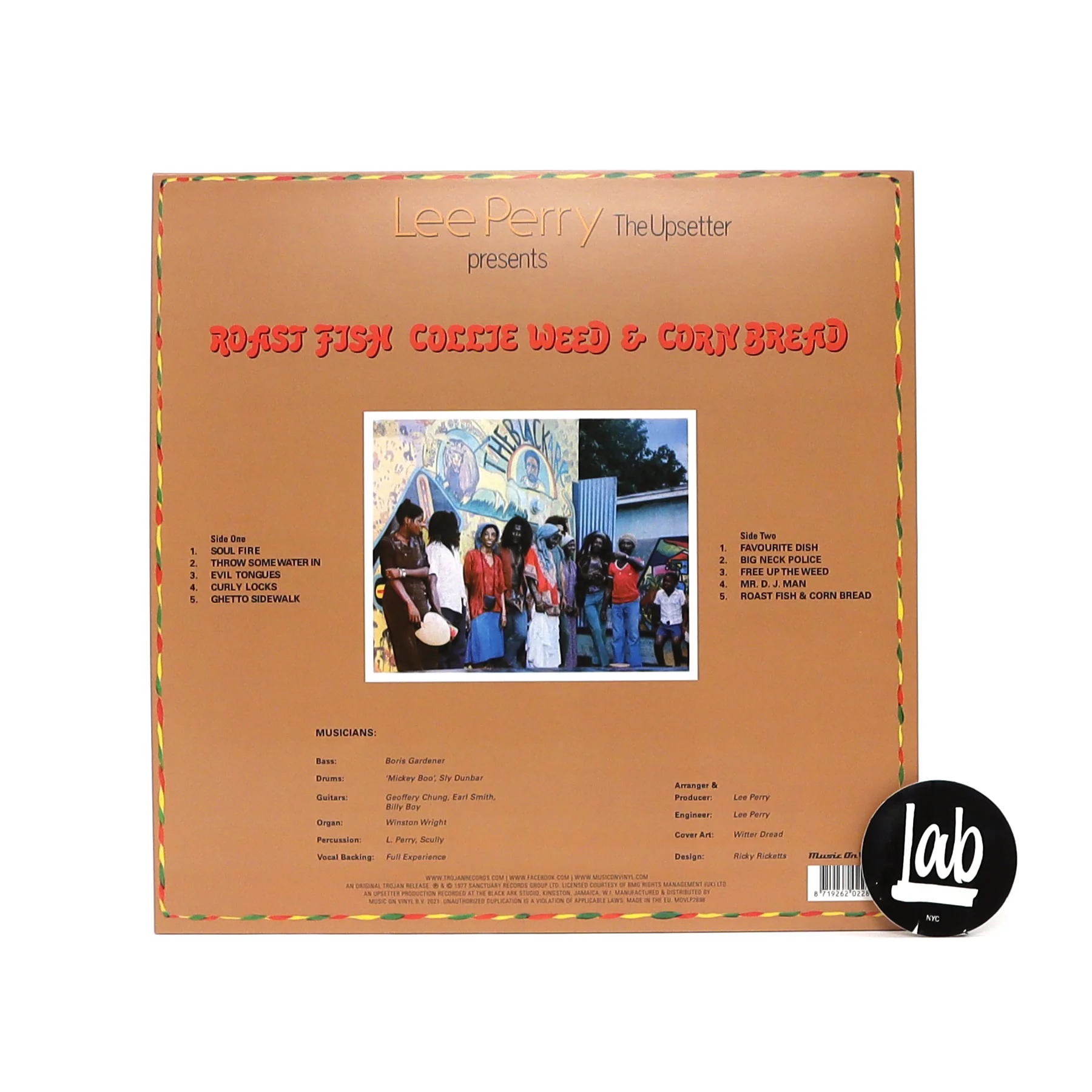 Lee Perry: Roast Fish Collie Weed & Corn Bread (Music On Vinyl 180g) Vinyl LP - Image 2