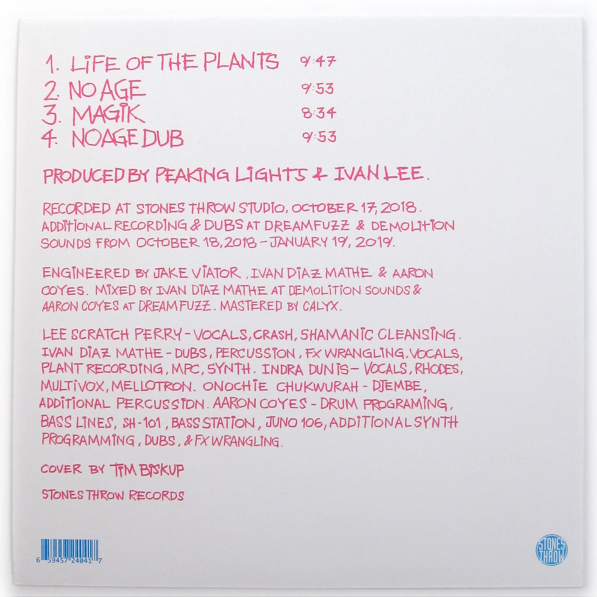 Lee Scratch Perry: Life Of The Plants Vinyl LP - Image 3