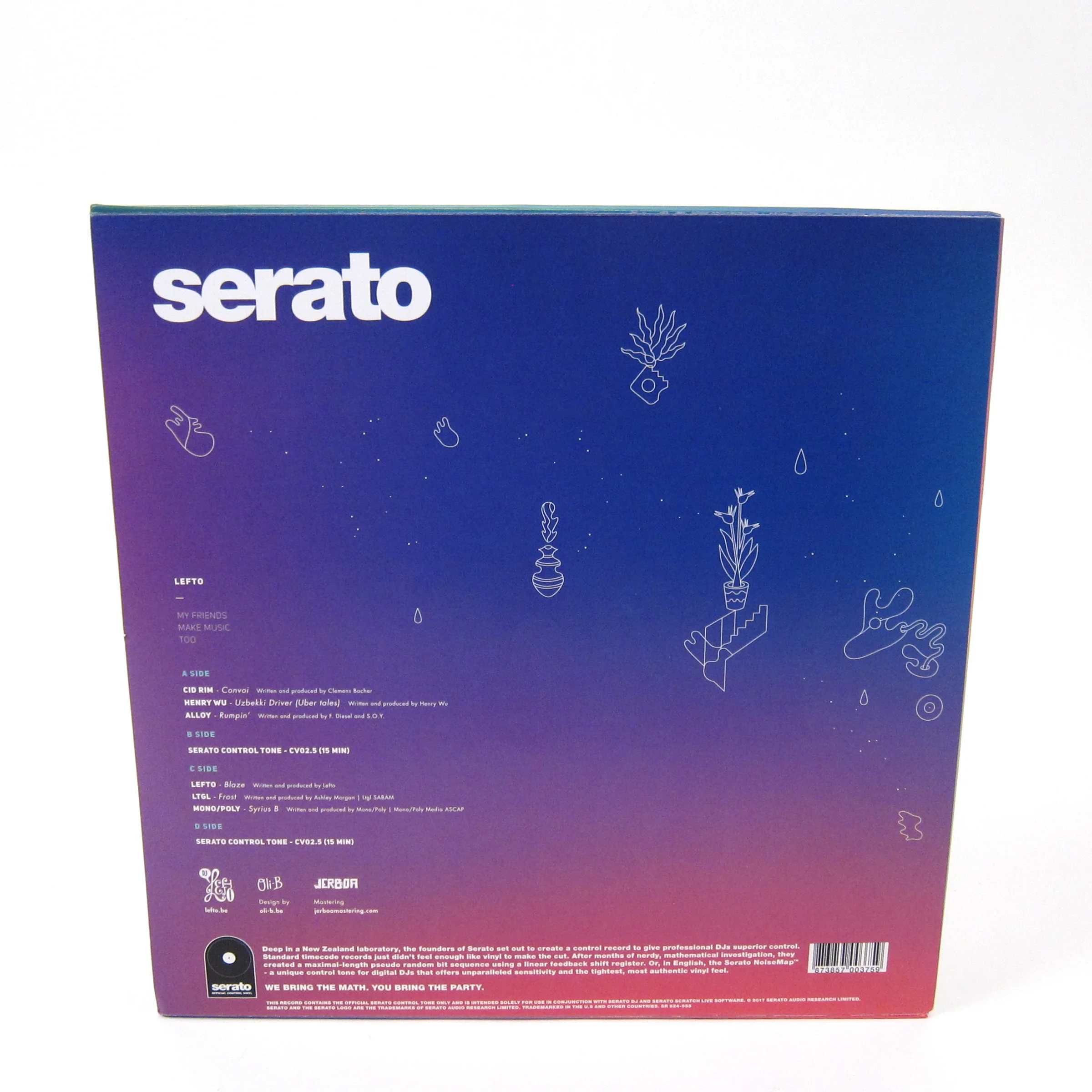 Lefto: My Friends Make Music Too (Serato Control Vinyl, Colored Vinyl) Vinyl 2LP - Image 3