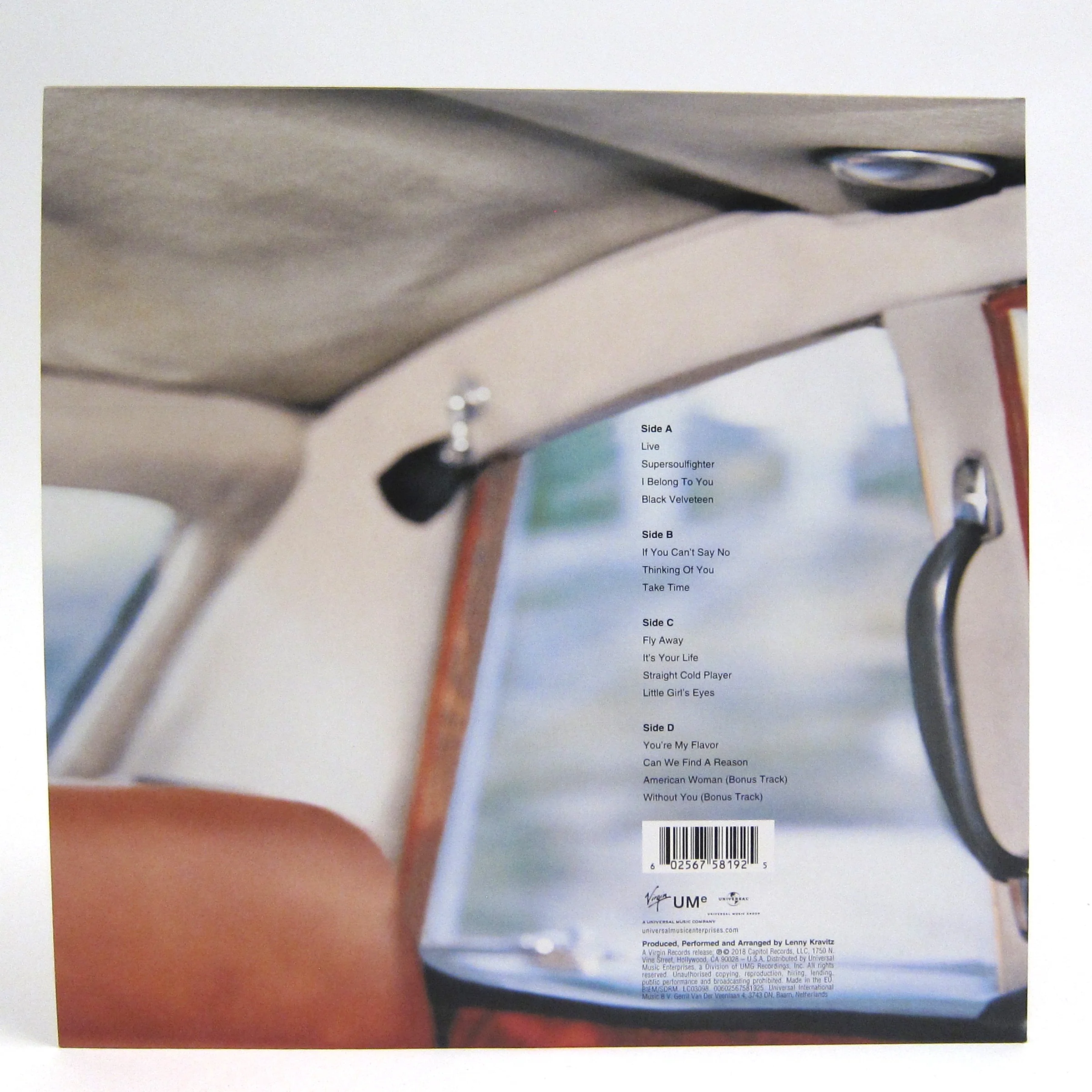 Lenny Kravitz: 5 (180g) Vinyl 2LP - Image 3