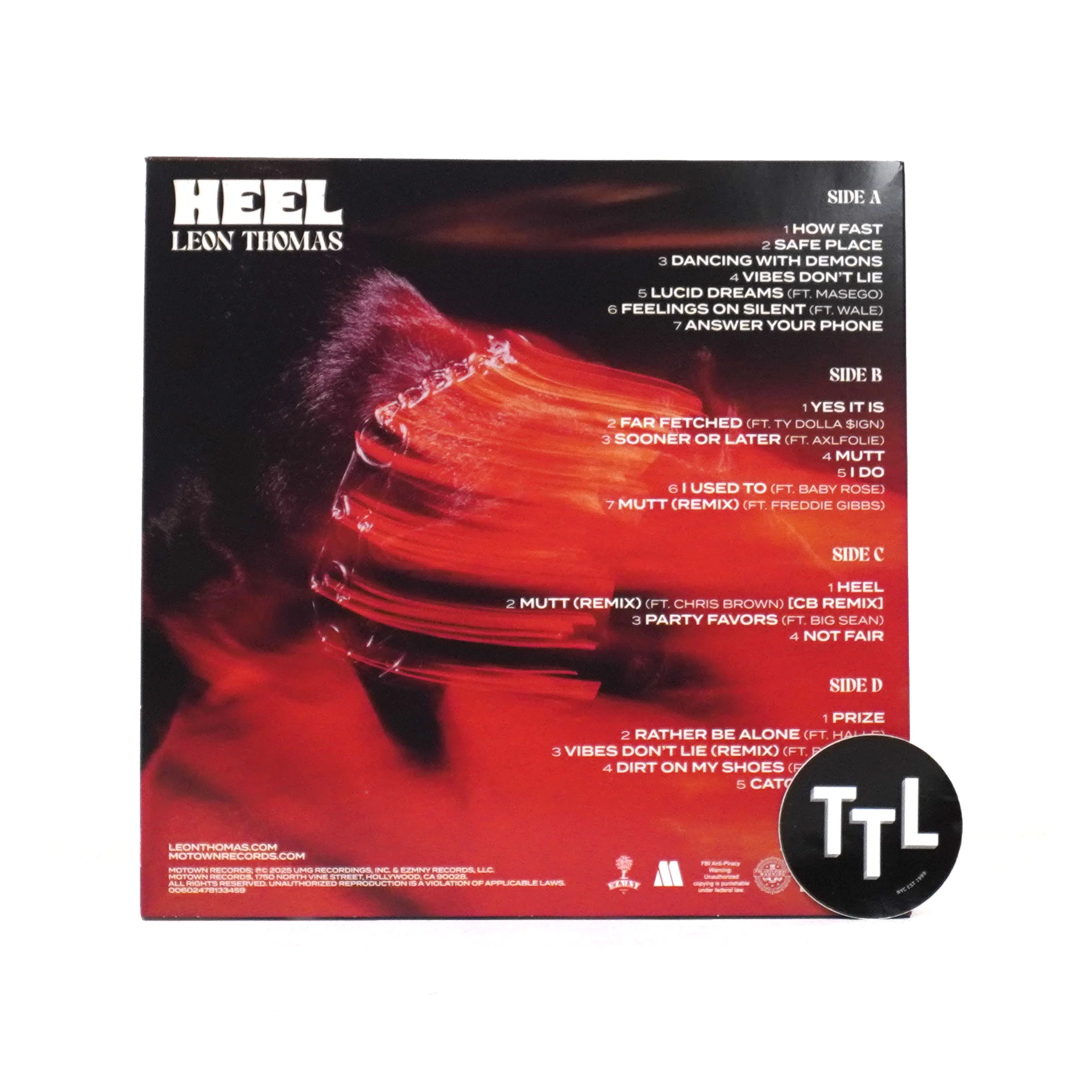 Leon Thomas: Mutt Deluxe - Heel (Colored Vinyl) Vinyl 2LP - Image 3