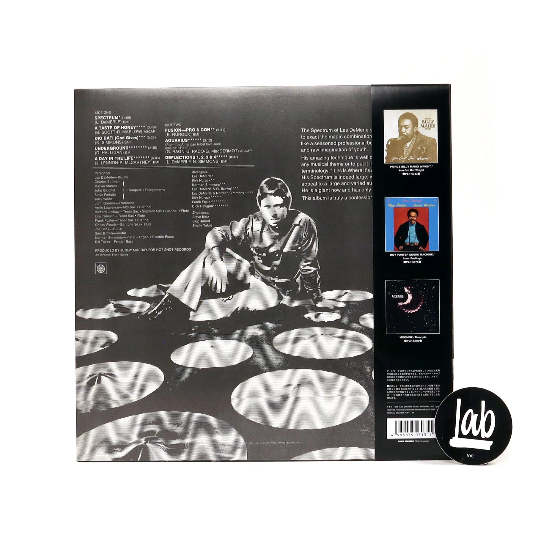 Les DeMerle: Spectrum (Japan Import) Vinyl LP - Image 3