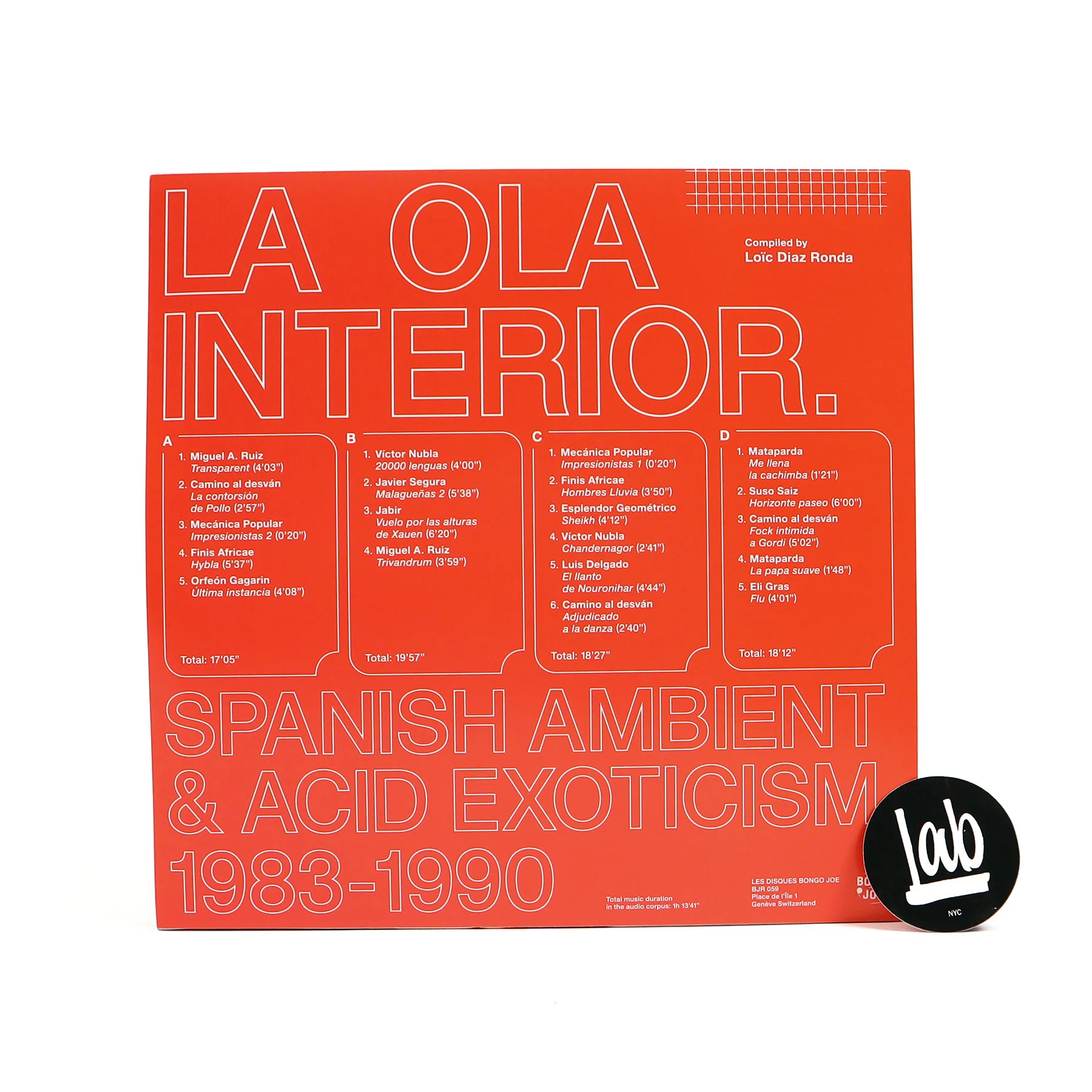 Les Disques Bongo Joe: La Ola Interior - Spanish Ambient & Acid Exoticism 1983-1990 Vinyl 2LP - Image 3