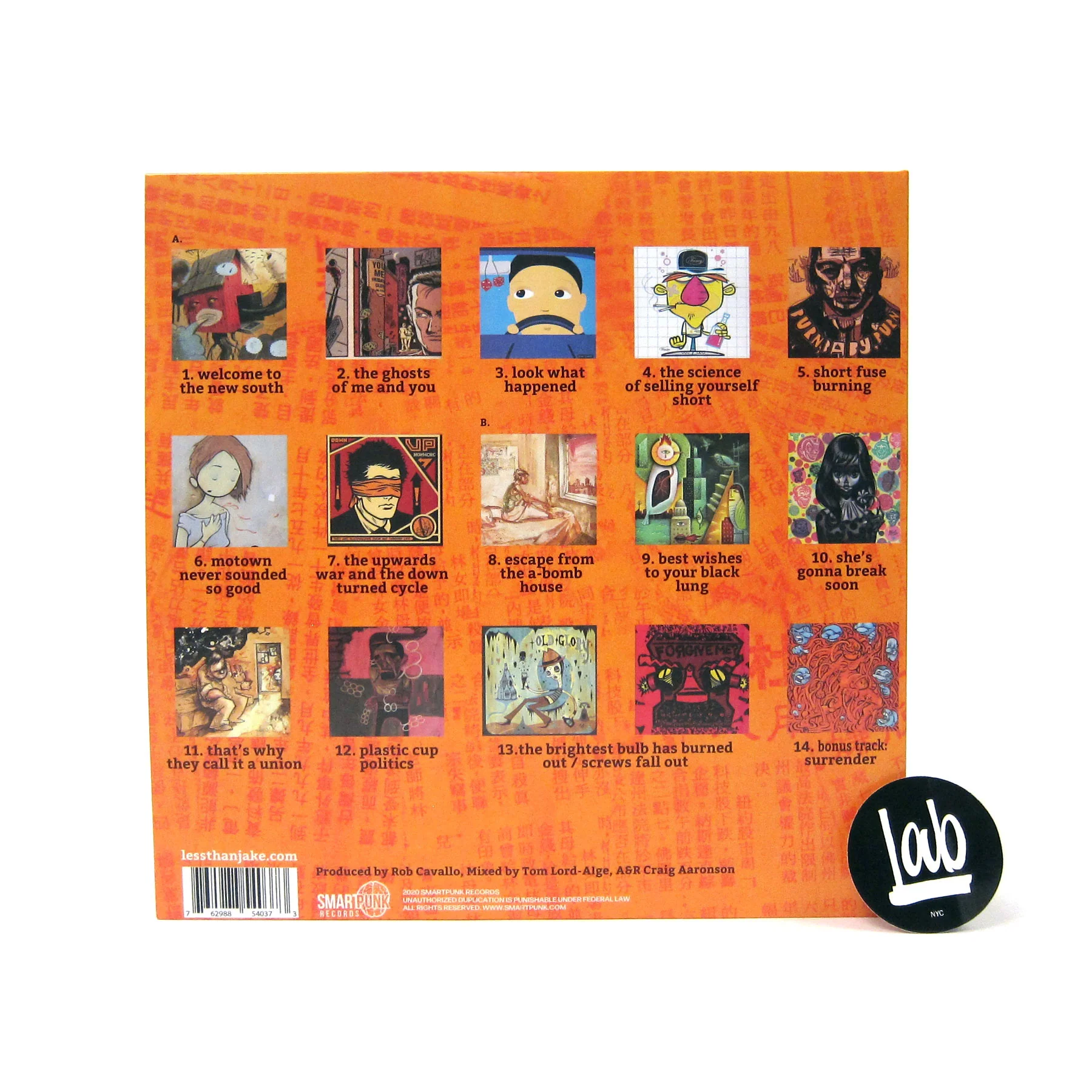 Less than Jake: Anthem (Colored Vinyl) Vinyl LP - Image 3