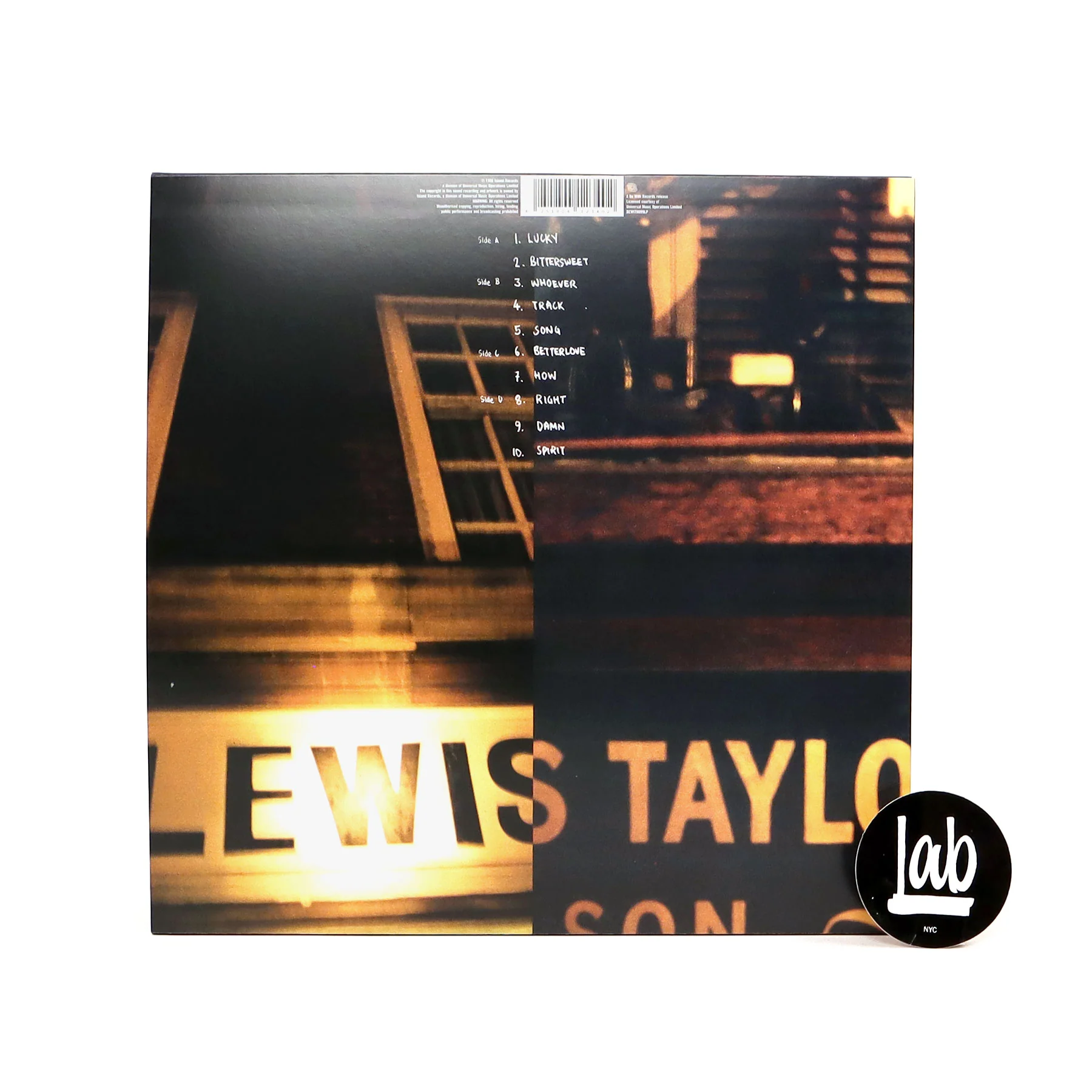 Lewis Taylor: Lewis Taylor Vinyl 2LP - Image 3