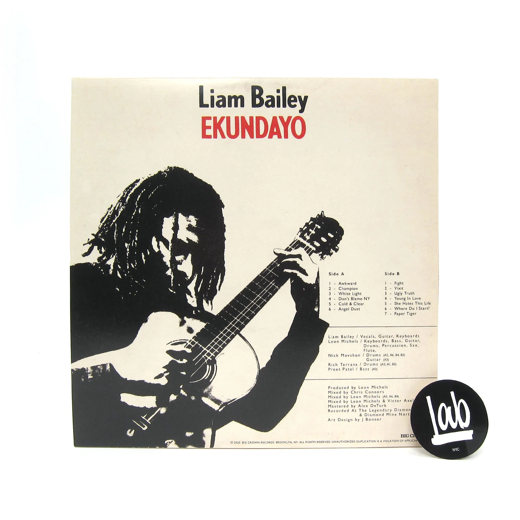 Liam Bailey: Ekundayo (Colored Vinyl) Vinyl LP - Image 2
