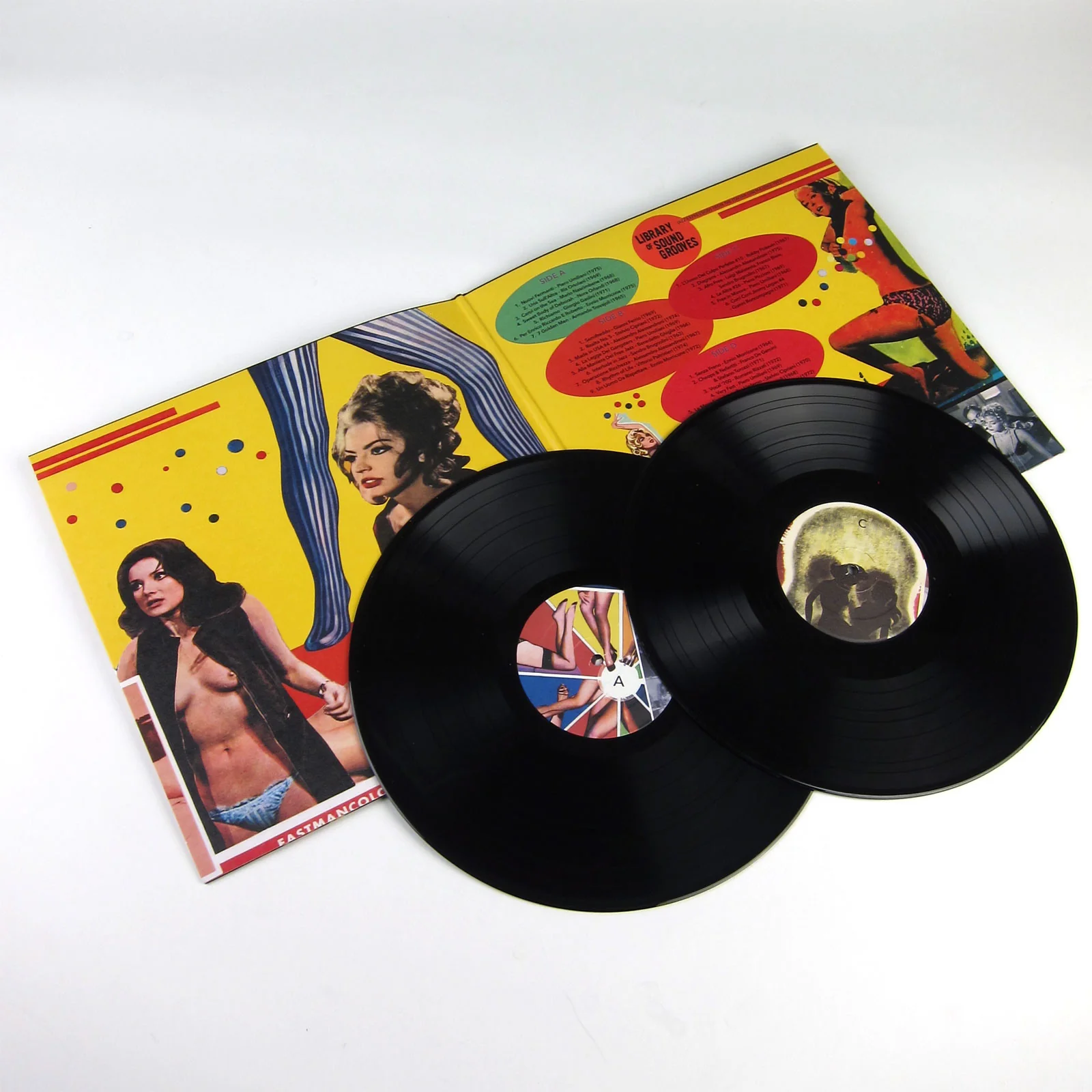Library of Sound Grooves: Jazz Expressions from the Italian Cinema (1963-1975) Vinyl 2LP - Image 2