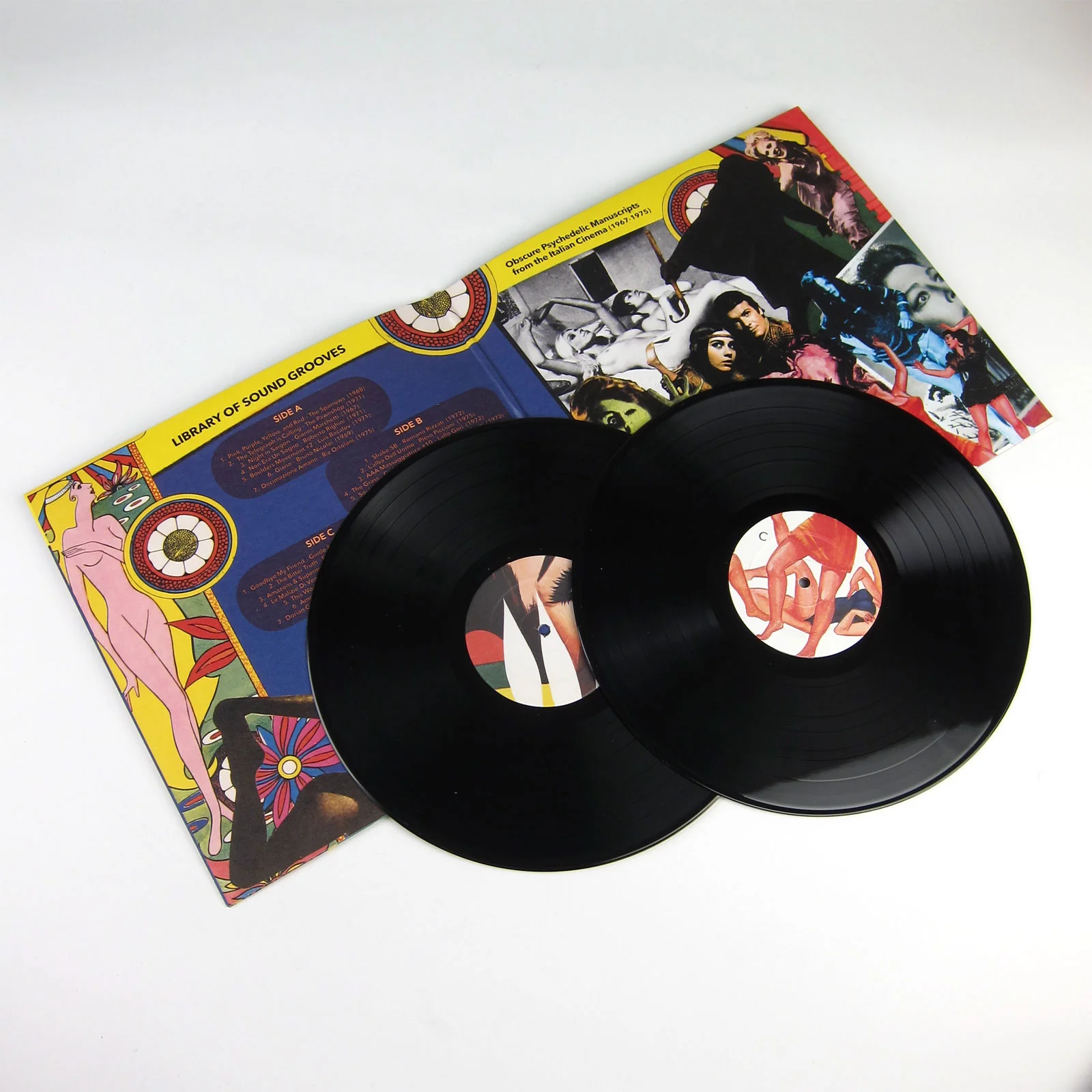 Library of Sound Grooves: Obscure Psychedelic Manuscripts from the Italian Cinema (1967-1975) Vinyl 2LP - Image 2
