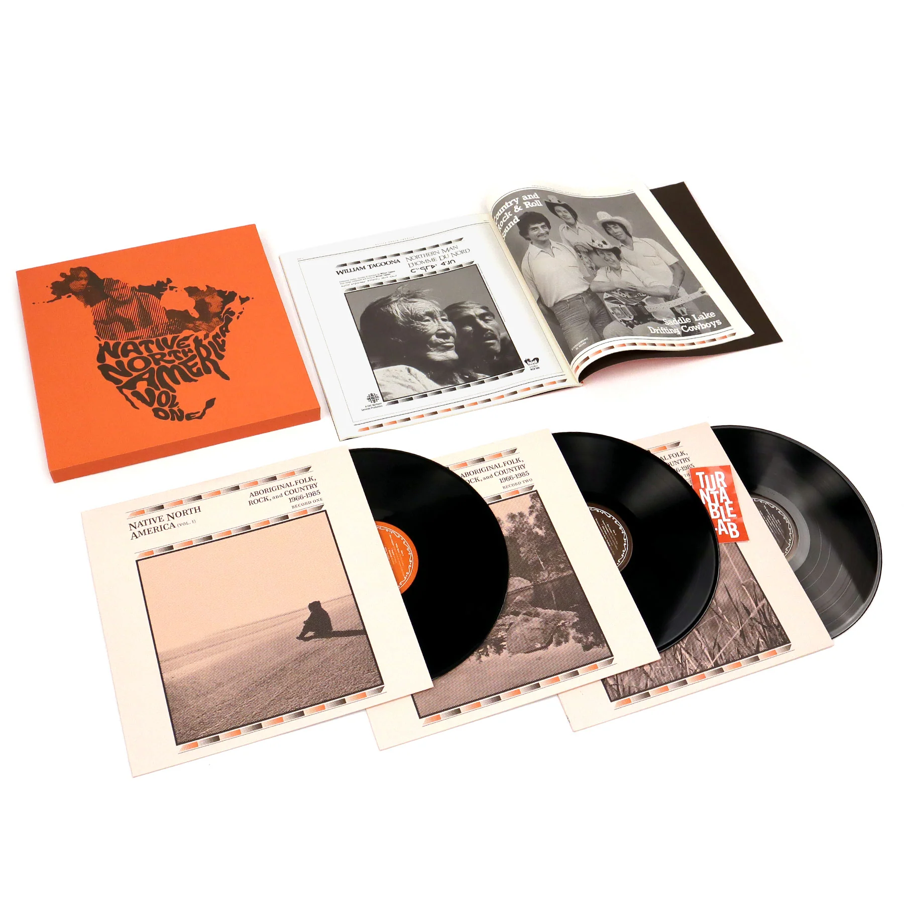 Light In The Attic: Native North America Vol.1 - Aboriginal Folk, Rock & Country 1966–1985 Vinyl 3LP Boxset - Image 2