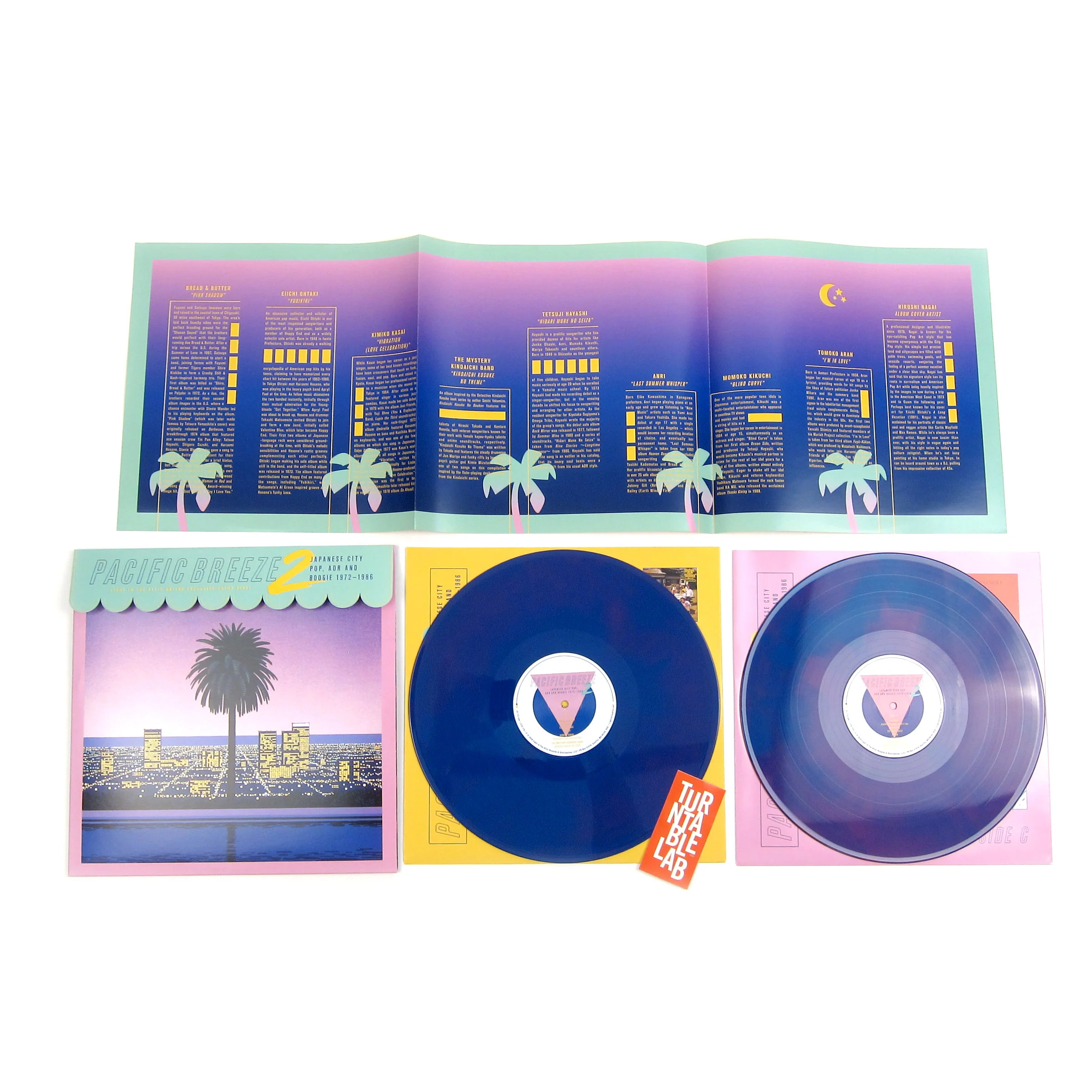 Light In The Attic: Pacific Breeze Vol.2 - Japanese City Pop, AOR & Boogie 1972-1986 (L.A. Twilight Colored Vinyl) Vinyl 2LP - Image 2