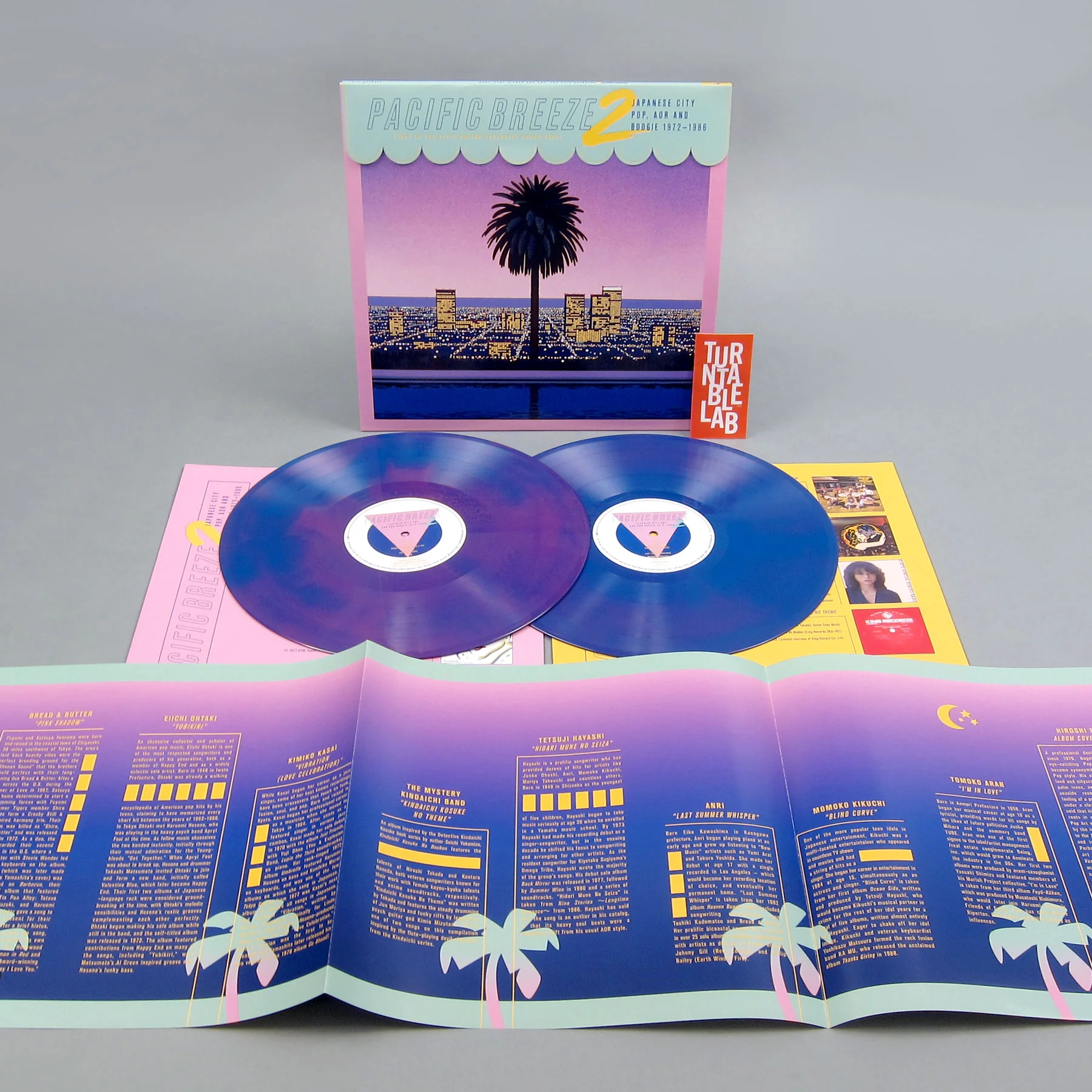 Light In The Attic: Pacific Breeze Vol.2 - Japanese City Pop, AOR & Boogie 1972-1986 (L.A. Twilight Colored Vinyl) Vinyl 2LP - Image 3