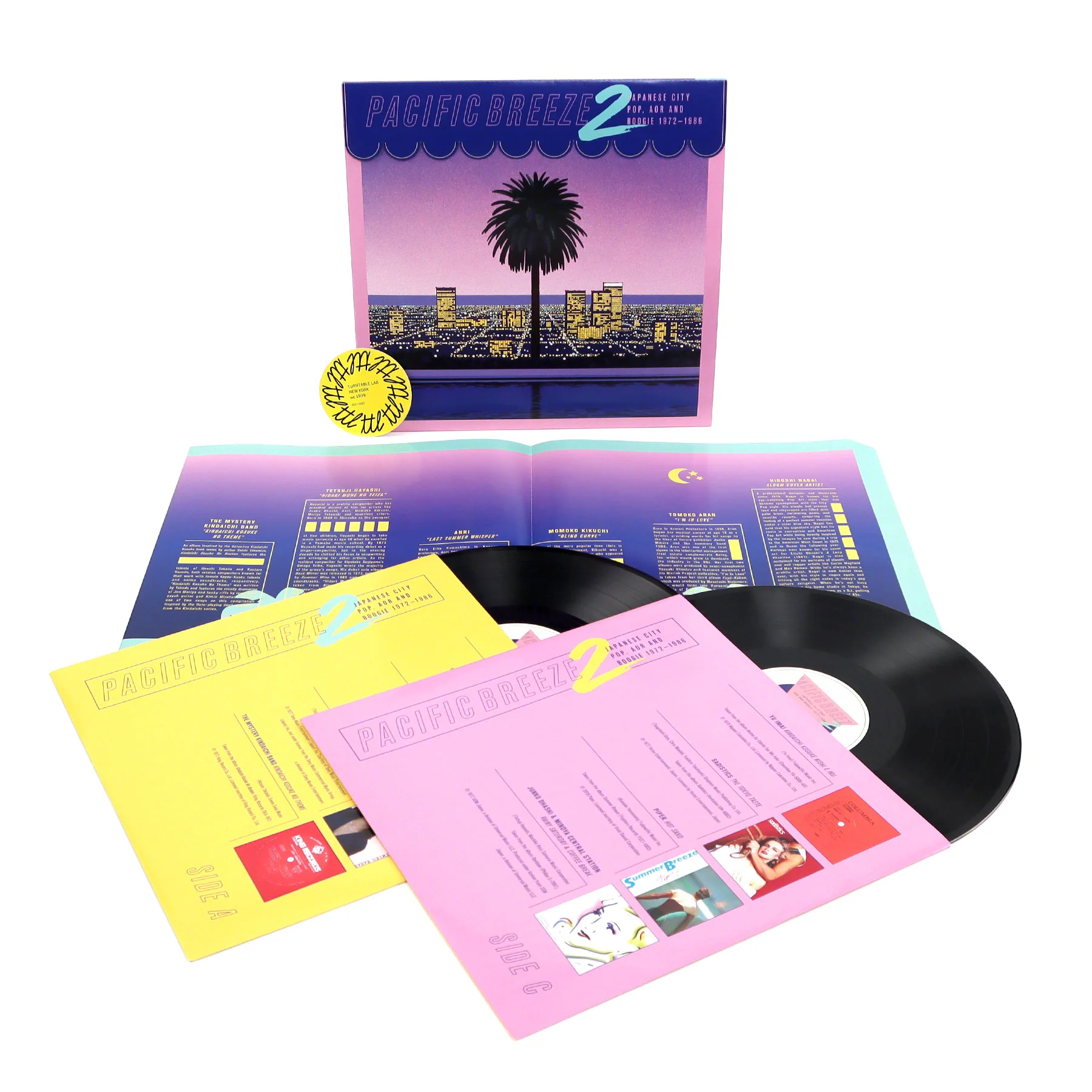 Light In The Attic: Pacific Breeze Vol.2 - Japanese City Pop, AOR & Boogie 1972-1986 Vinyl 2LP - Image 2