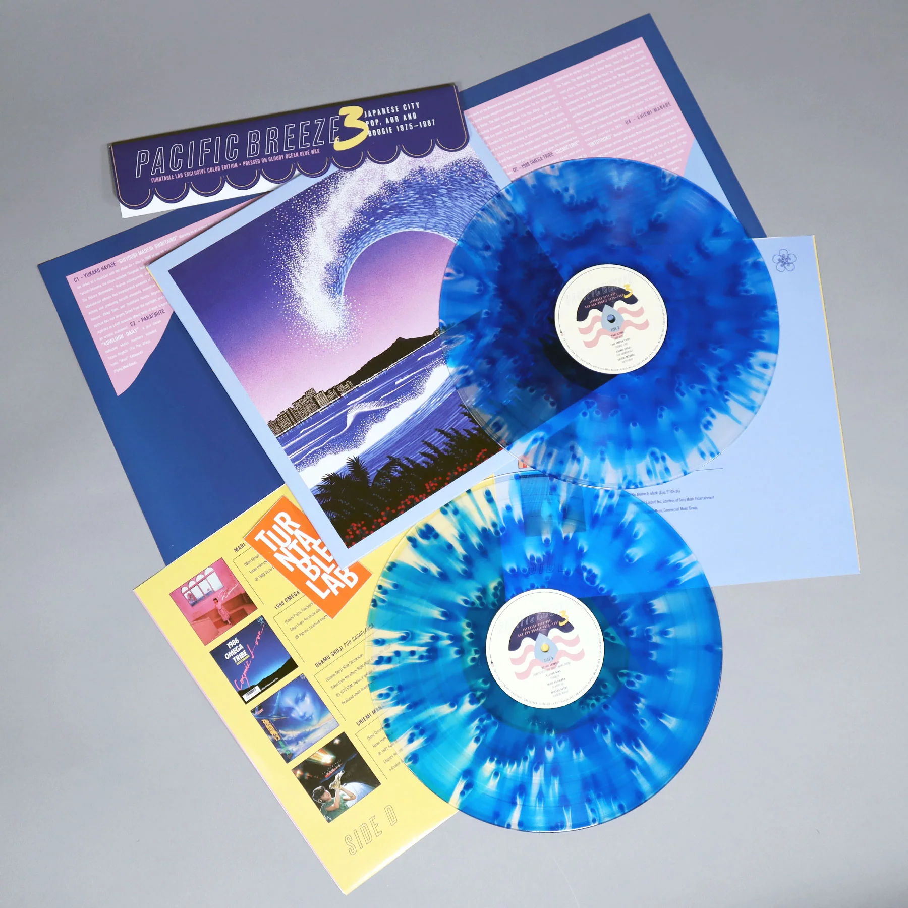 Light In The Attic: Pacific Breeze Vol.3 - Japanese City Pop, AOR & Boogie 1975-87 (Colored Vinyl) Vinyl 2LP - Turntable Lab Exclusive - Image 2