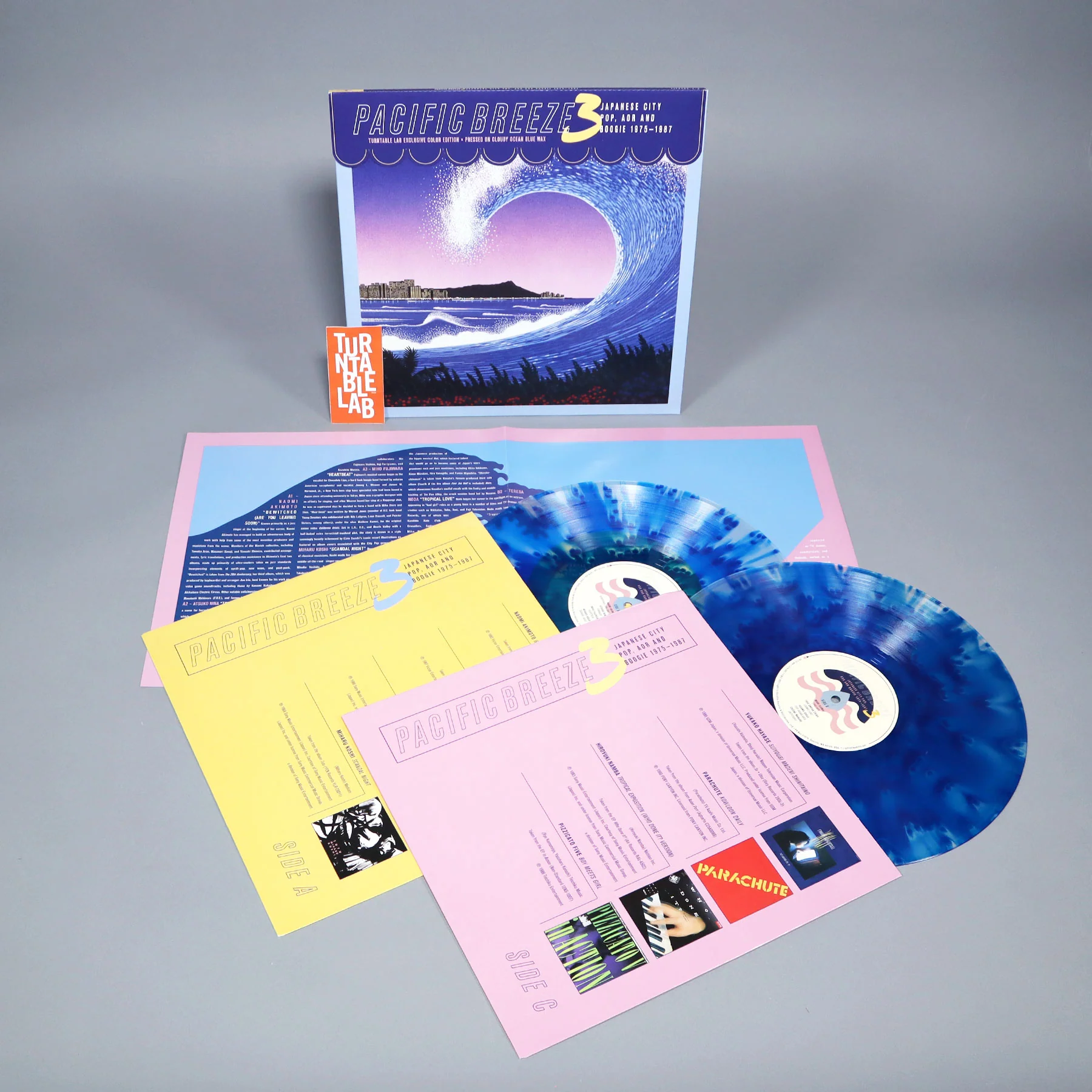 Light In The Attic: Pacific Breeze Vol.3 - Japanese City Pop, AOR & Boogie 1975-87 (Colored Vinyl) Vinyl 2LP - Turntable Lab Exclusive - Image 3