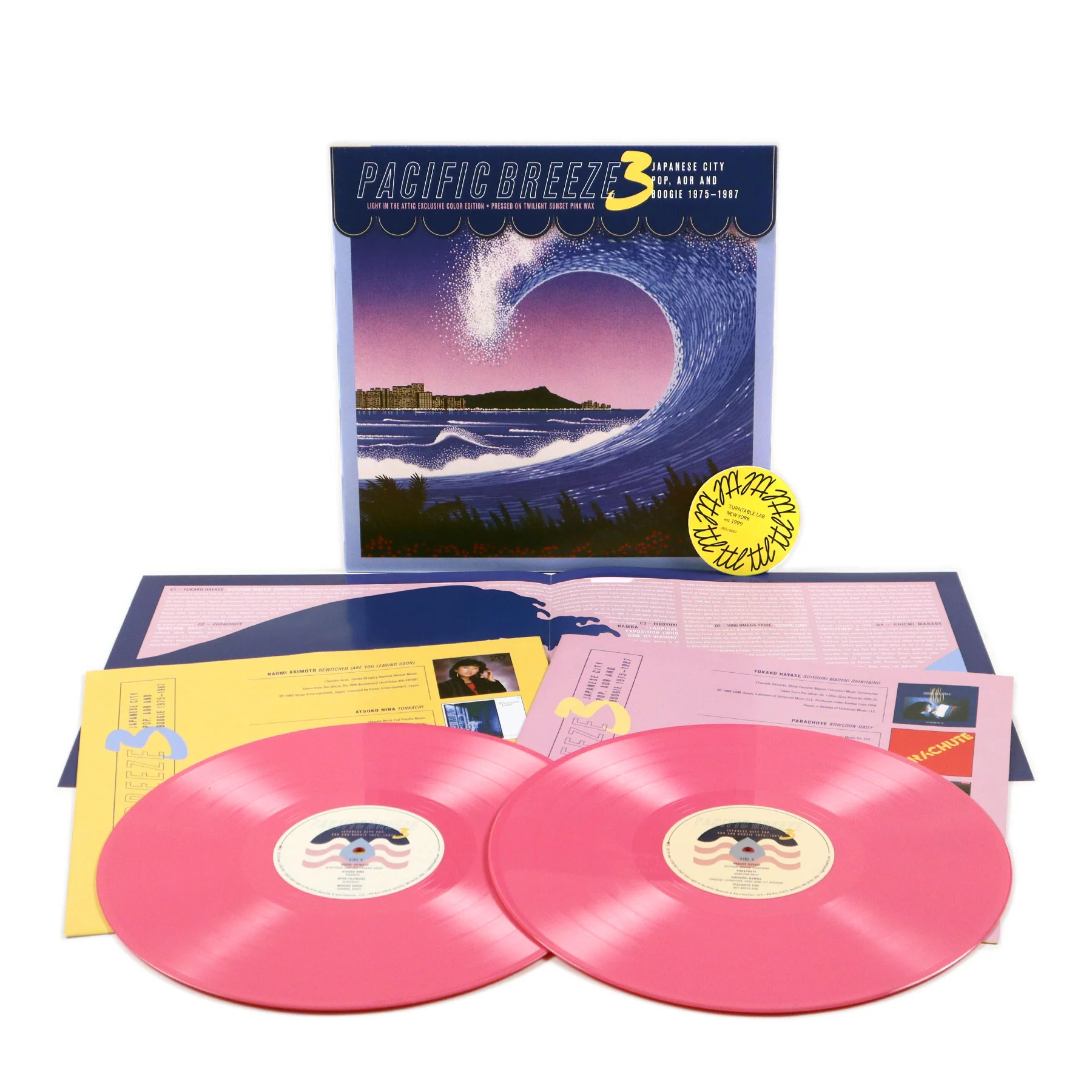 Light In The Attic: Pacific Breeze Vol.3 - Japanese City Pop, AOR & Boogie 1975-87 (Pink Colored Vinyl) Vinyl 2LP - Image 2