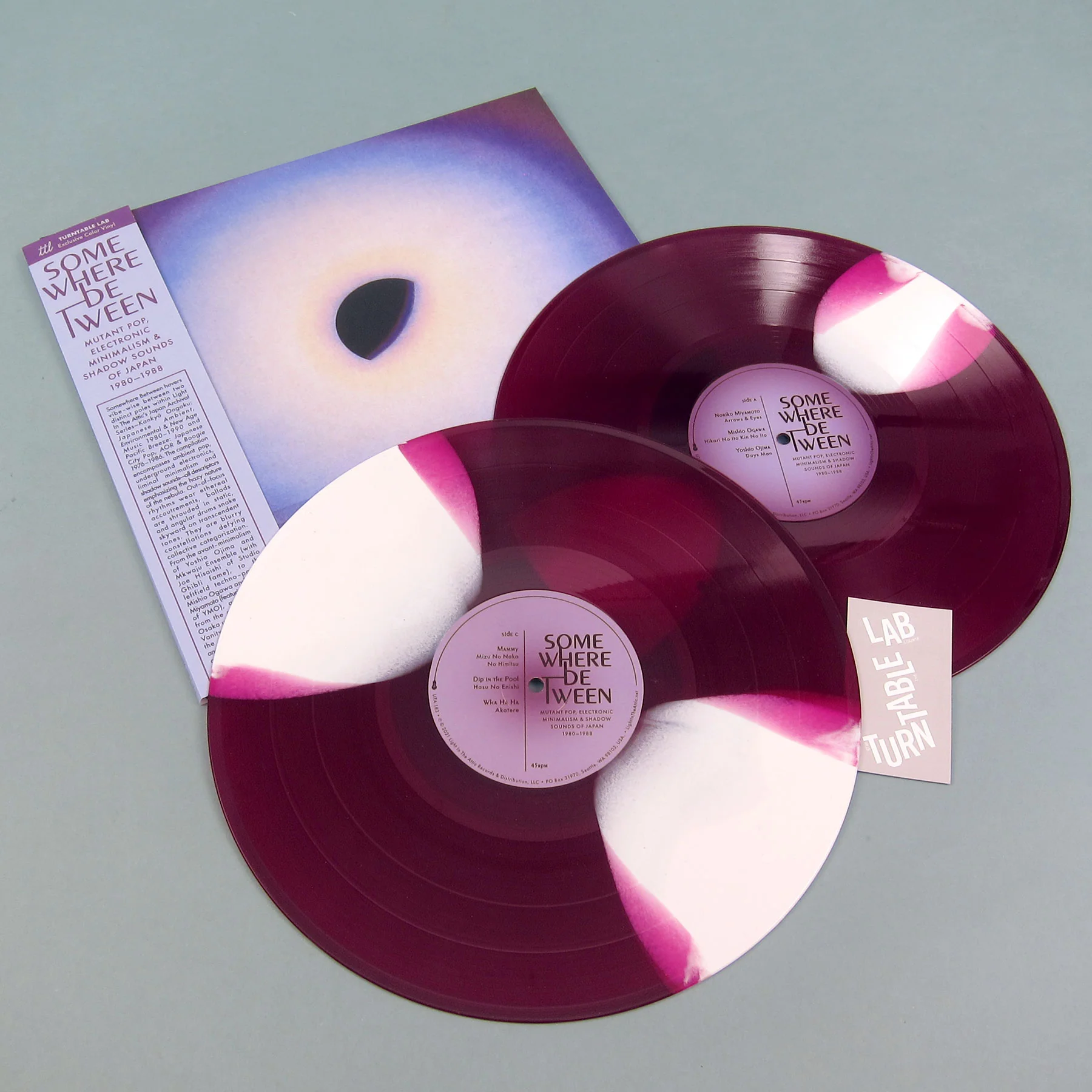 Light In The Attic: Somewhere Between - Mutant Pop, Electronic Minimalism & Shadow Sounds of Japan 1980-88 (Colored Vinyl) Vinyl 2LP - Turntable Lab Exclusive - LIMIT 1 PER CUSTOMER - Image 2
