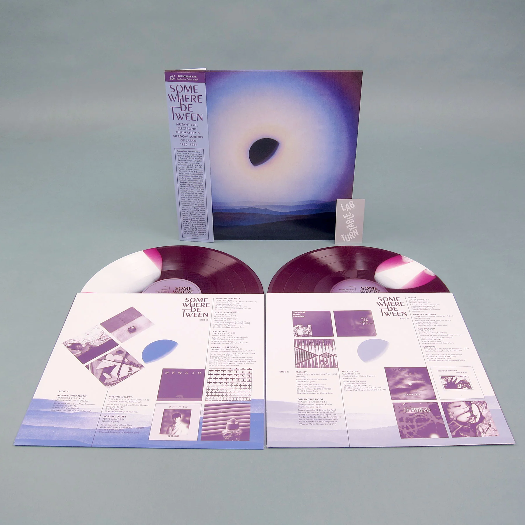 Light In The Attic: Somewhere Between - Mutant Pop, Electronic Minimalism & Shadow Sounds of Japan 1980-88 (Colored Vinyl) Vinyl 2LP - Turntable Lab Exclusive - LIMIT 1 PER CUSTOMER - Image 3