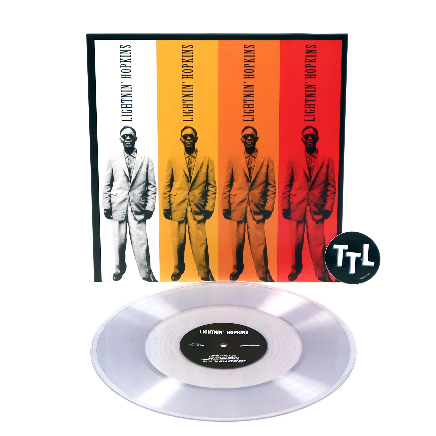 Lightnin' Hopkins: Lightnin' Hopkins (Colored Vinyl) Vinyl LP - Image 2