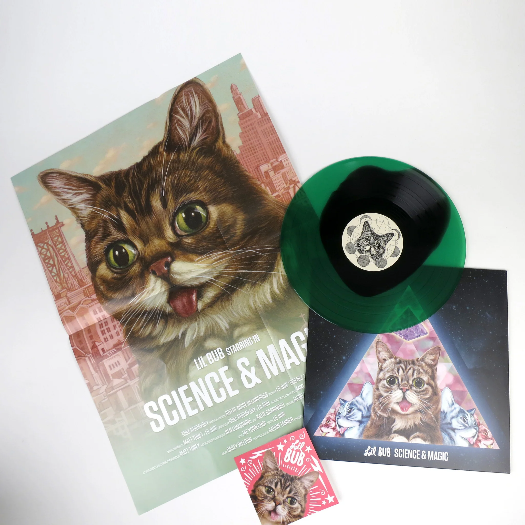 Lil Bub: Science & Magic - A Soundtrack to the Universe (Colored Vinyl) Vinyl LP - Image 2