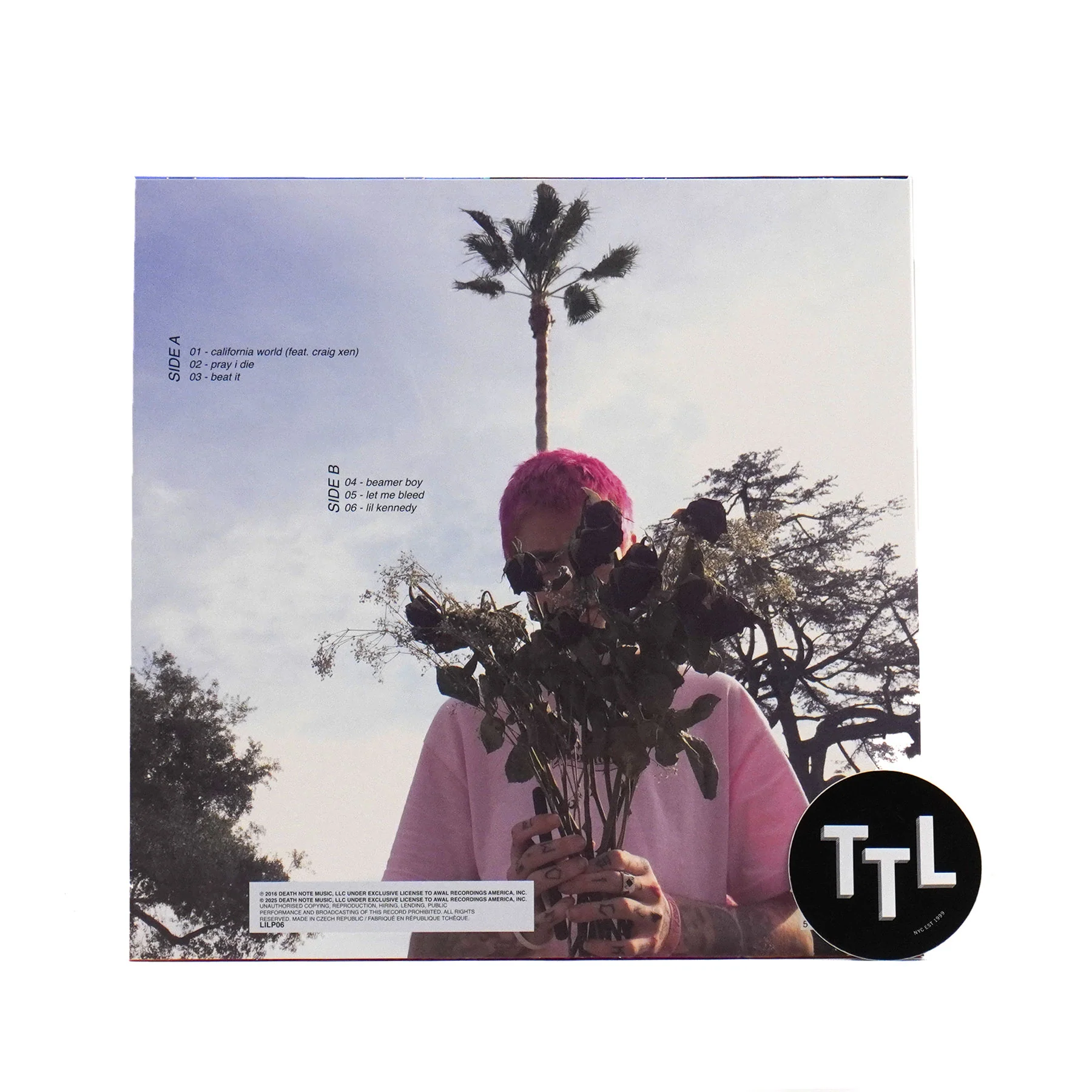 Lil Peep: California Girls (Colored Vinyl) Vinyl LP - Image 3