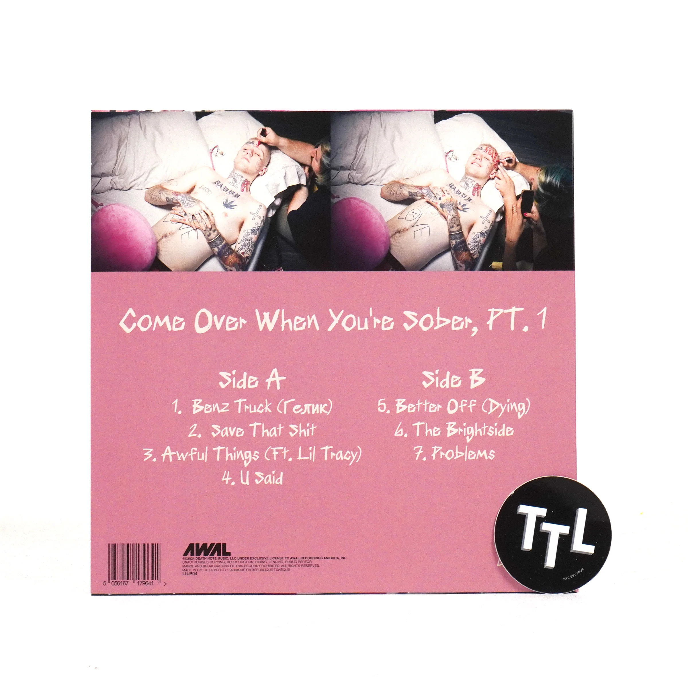 Lil Peep: Come Over When You're Sober, Pt.1 (Colored Vinyl) Vinyl LP - Image 3