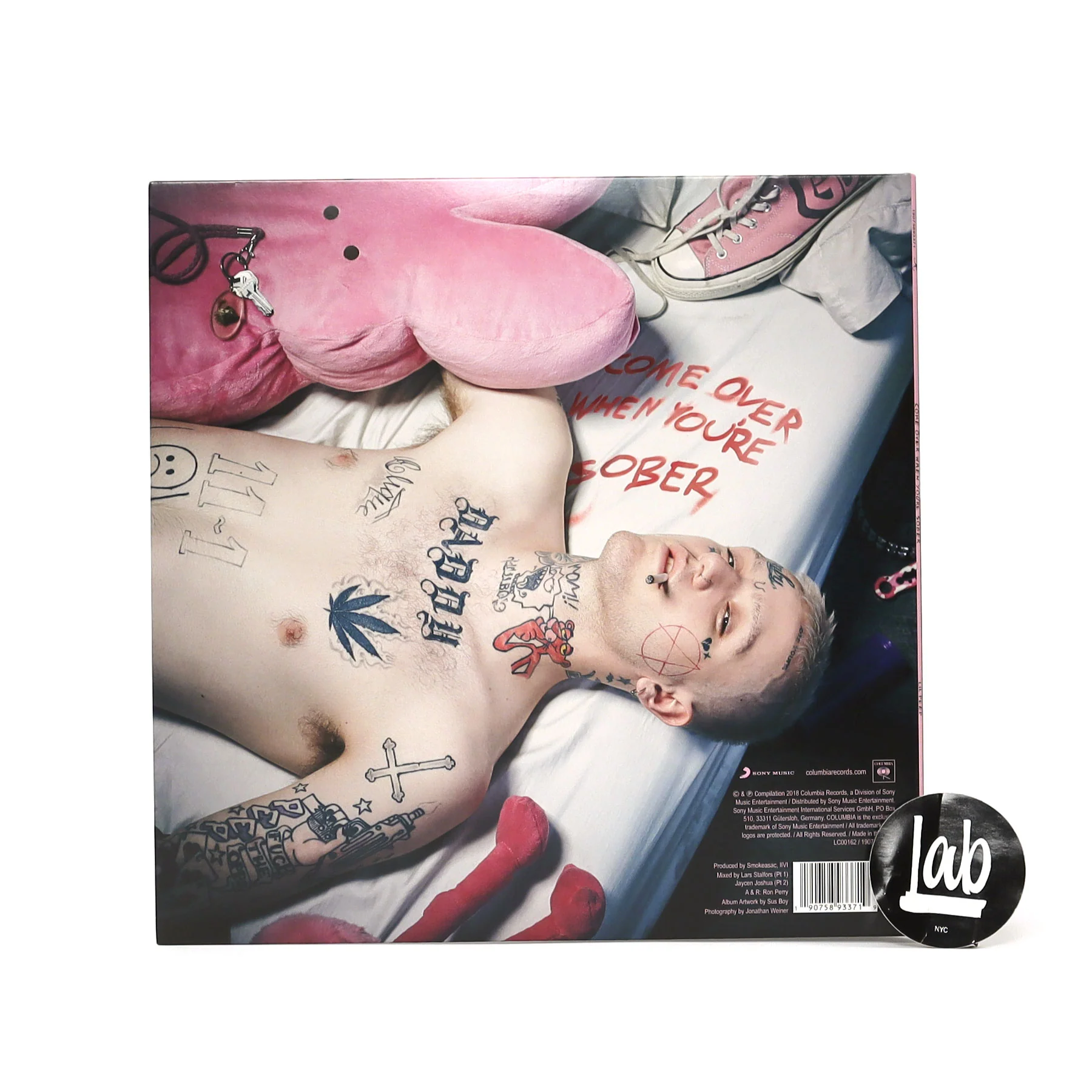 Lil' Peep: Come Over When You're Sober, Pt.1 & Pt.2 (Import, Colored Vinyl) Vinyl 2LP - Image 3