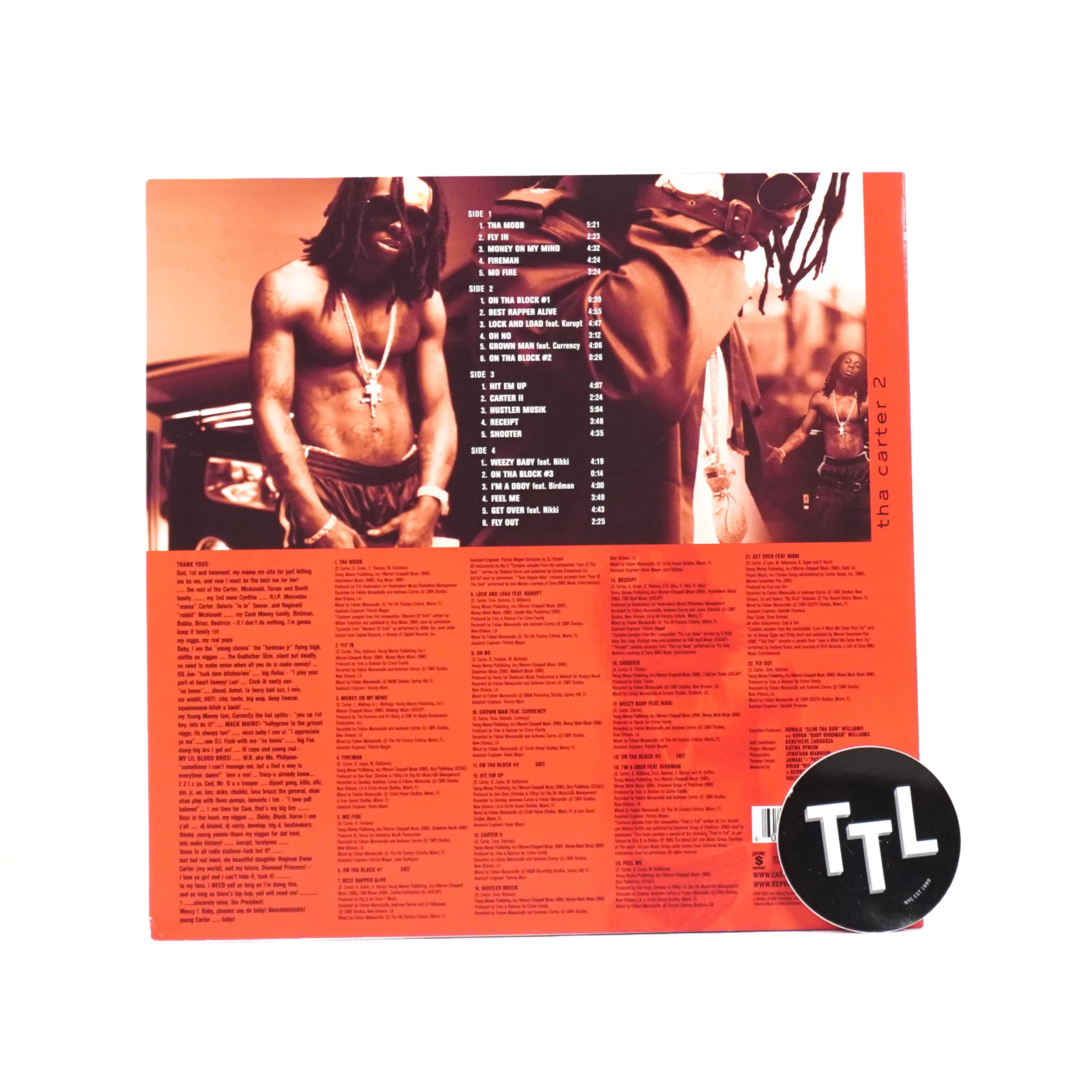 Lil Wayne: Tha Carter II Vinyl 2LP - Image 3