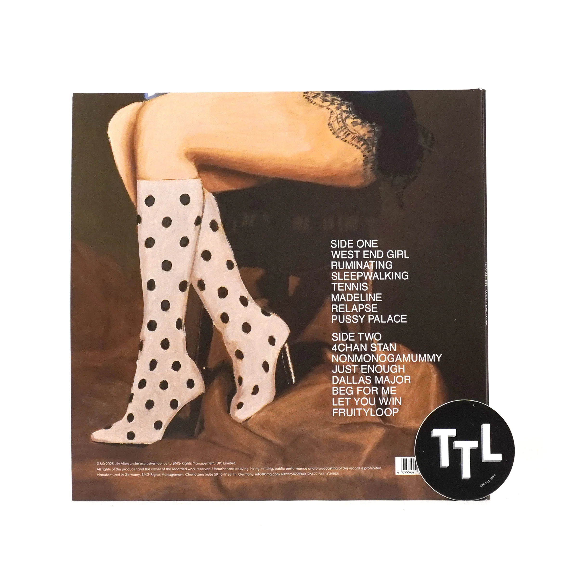 Lily Allen: West End Girl (Indie Exclusive Colored Vinyl) Vinyl LP - Image 3
