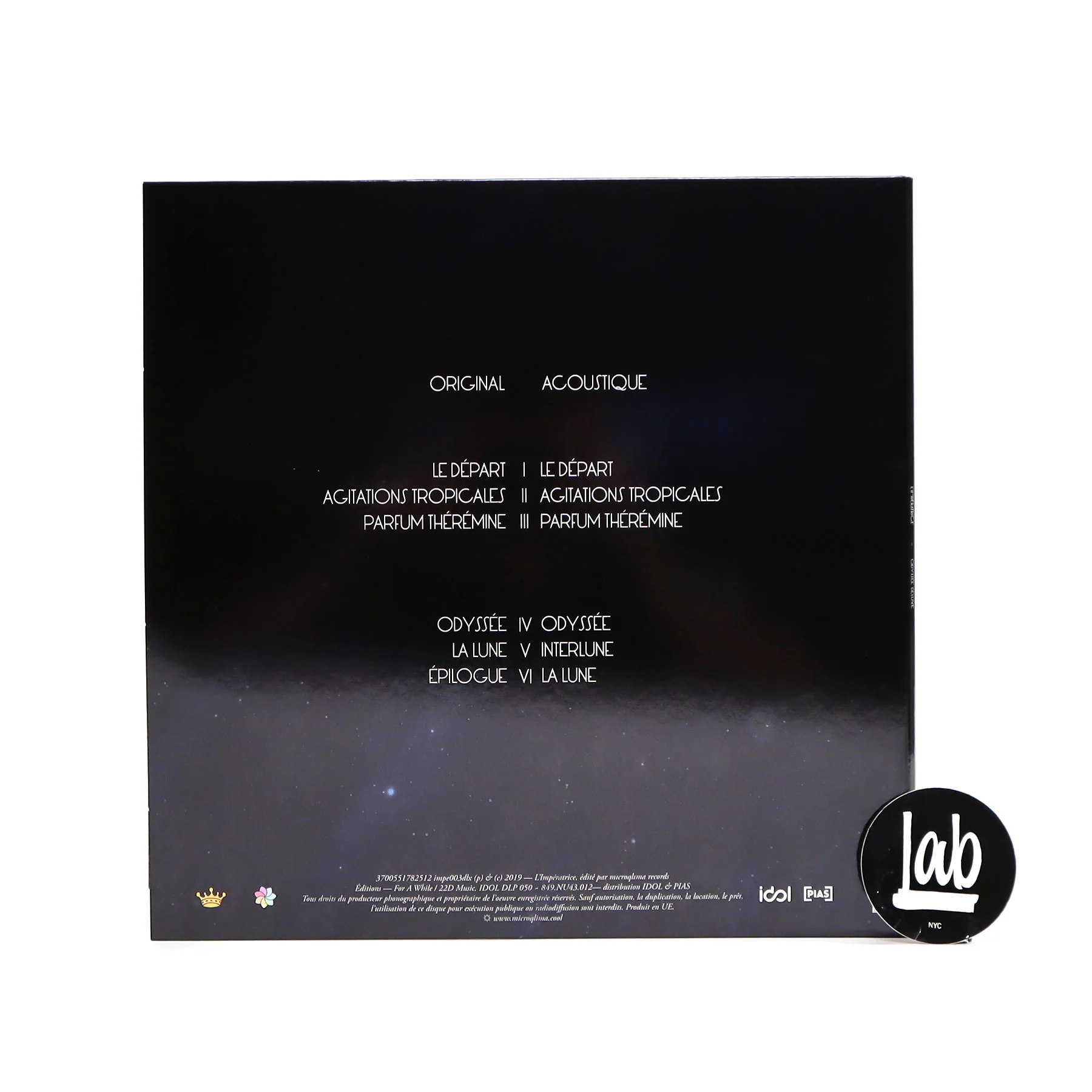L'Imperatrice: Odyssee Deluxe (180g) Vinyl 2LP - Image 3