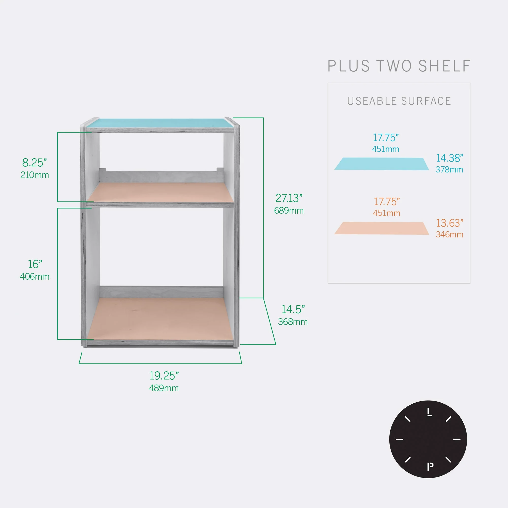Line Phono: Cube Plus / 26" Kanto Speaker Stands / Bundle - Image 4