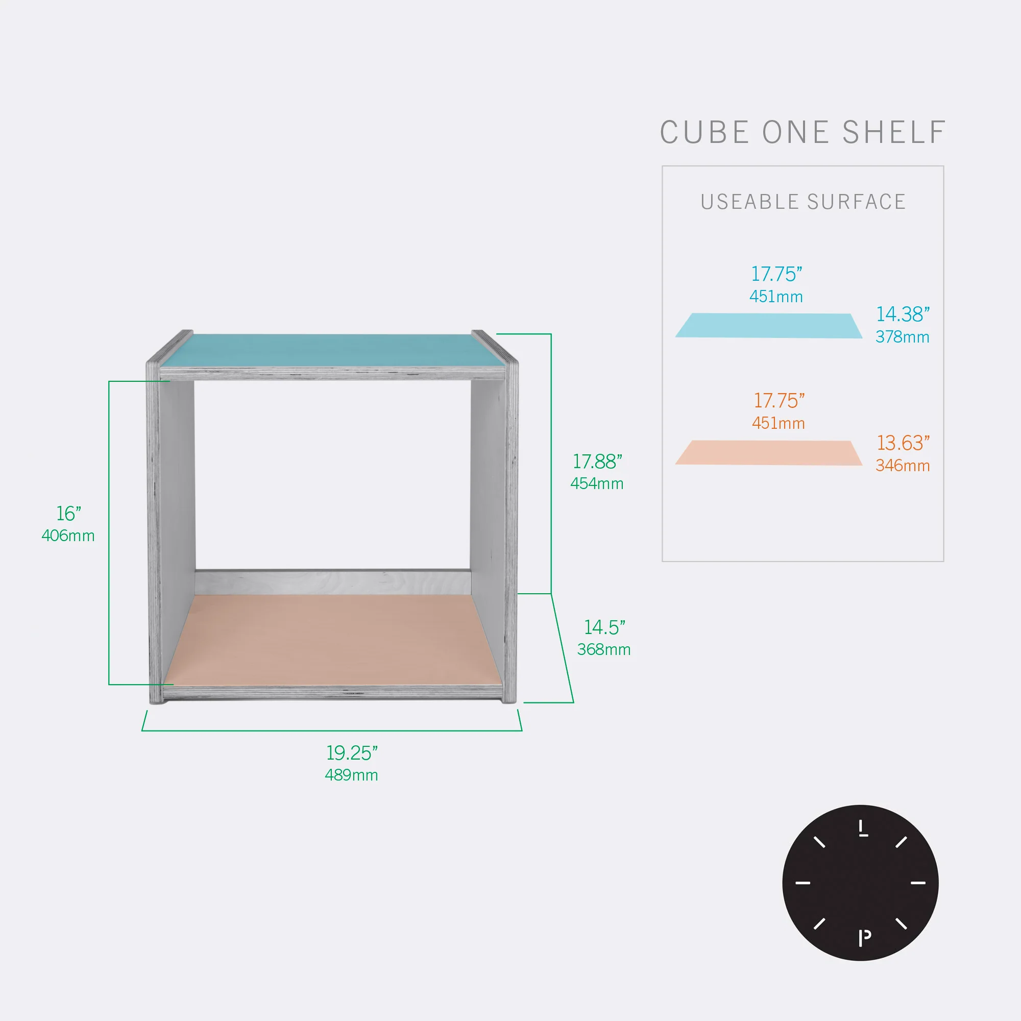 Line Phono: Cube Turntable Stand / Record Storage - Image 4