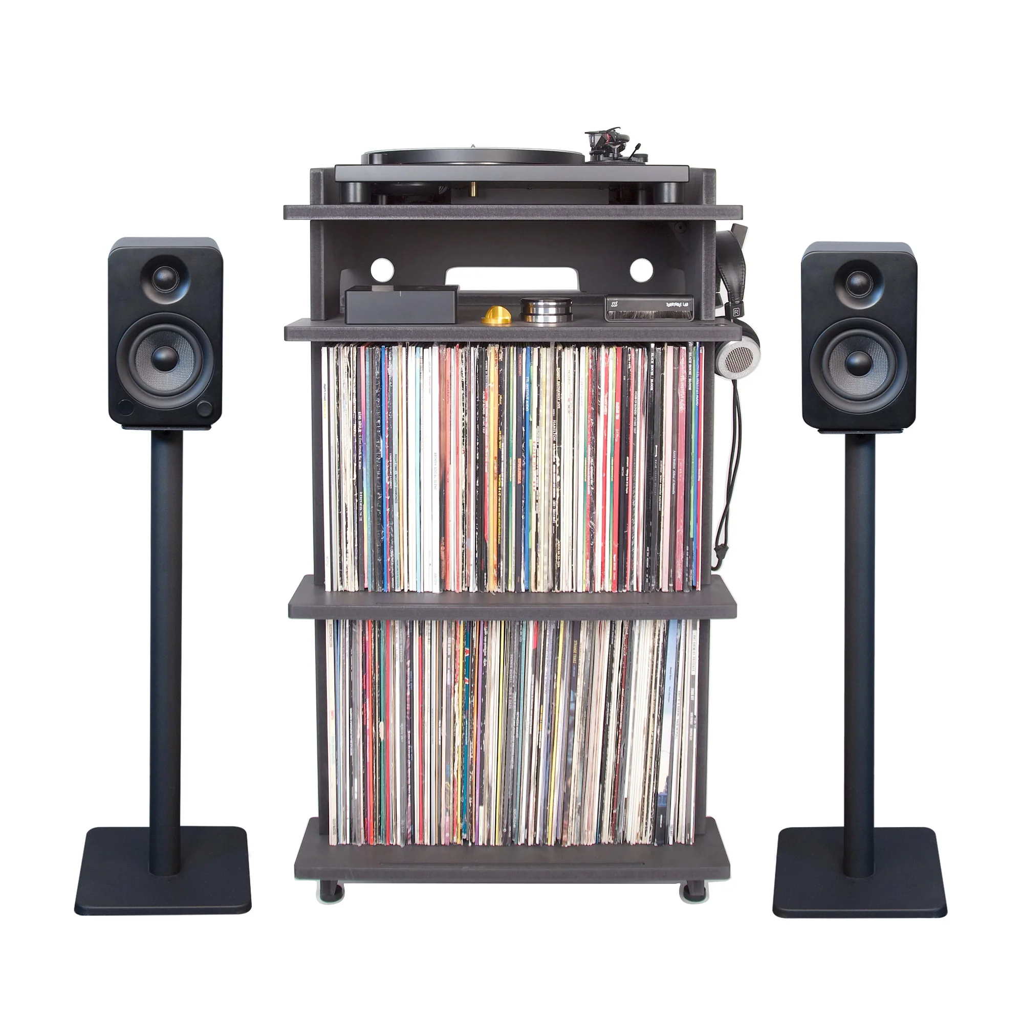 Line Phono: Turntable Stand / 26" Kanto Speaker Stands / Bundle - Image 6