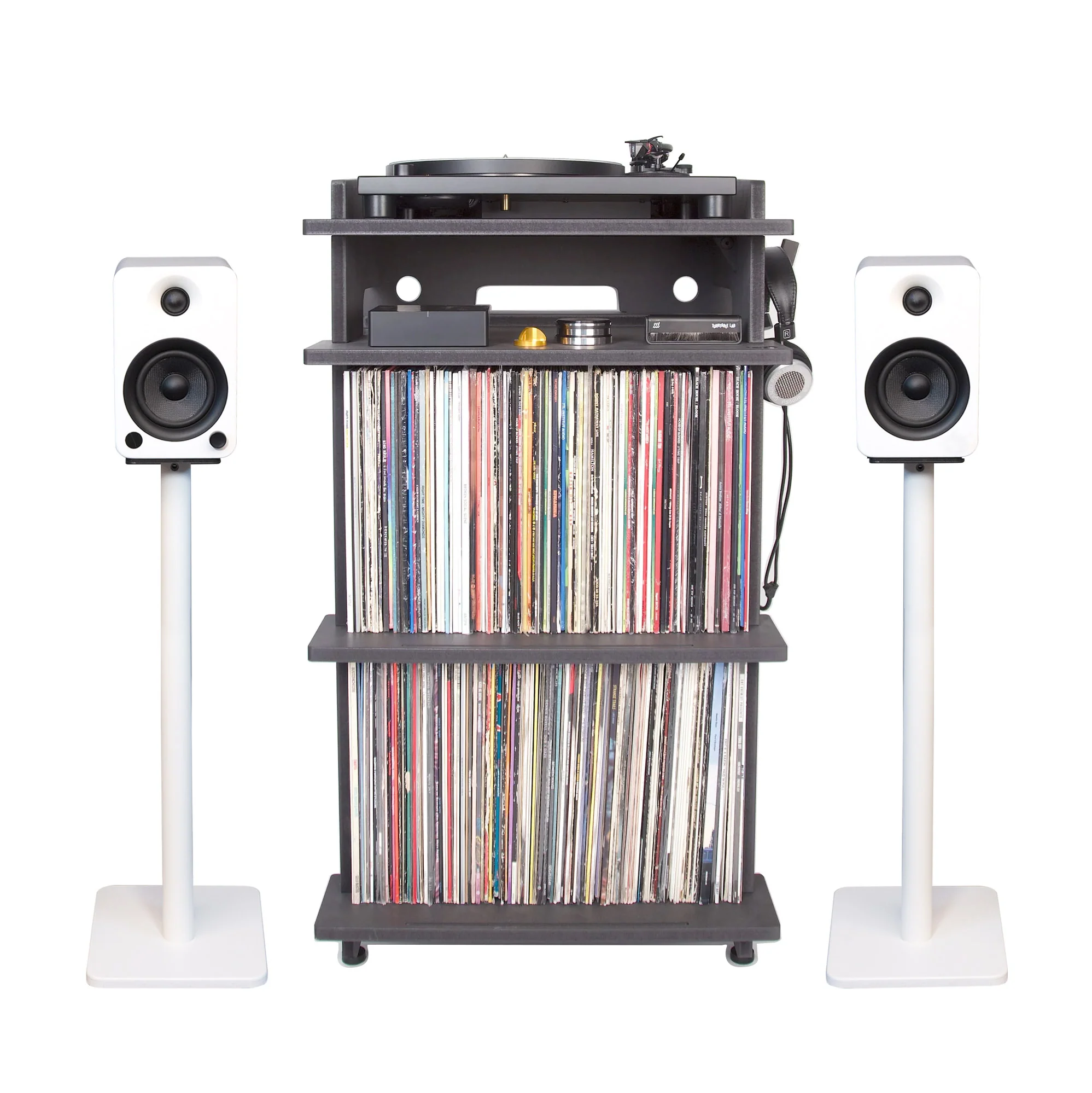 Line Phono: Turntable Stand / 26" Kanto Speaker Stands / Bundle - Image 7