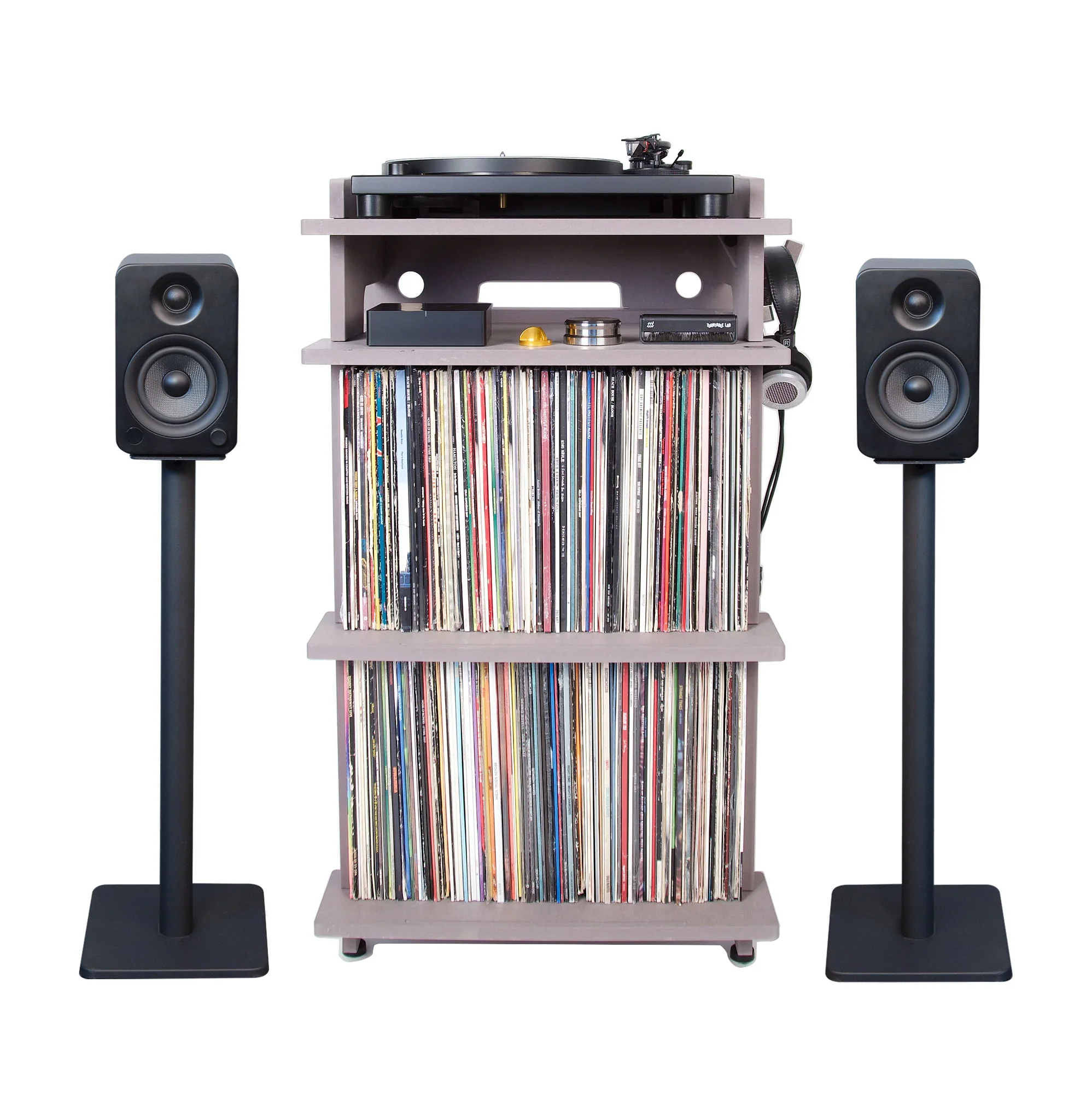 Line Phono: Turntable Stand / 26" Kanto Speaker Stands / Bundle - Image 8