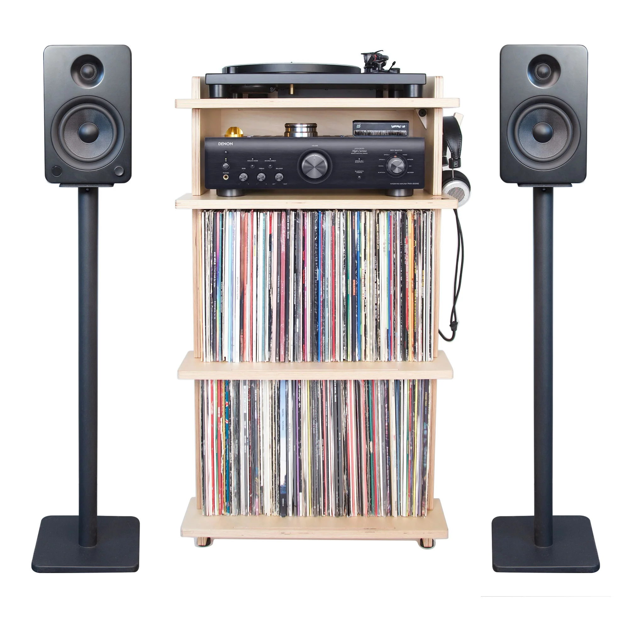 Line Phono: Turntable Stand / 32" Kanto Speaker Stands / Bundle - Image 11