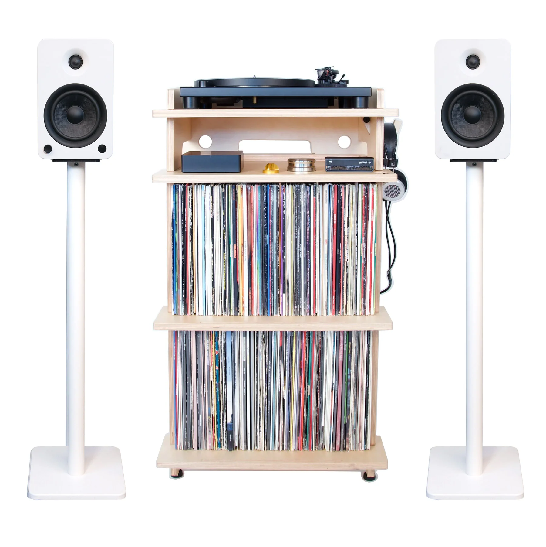Line Phono: Turntable Stand / 32" Kanto Speaker Stands / Bundle - Image 2