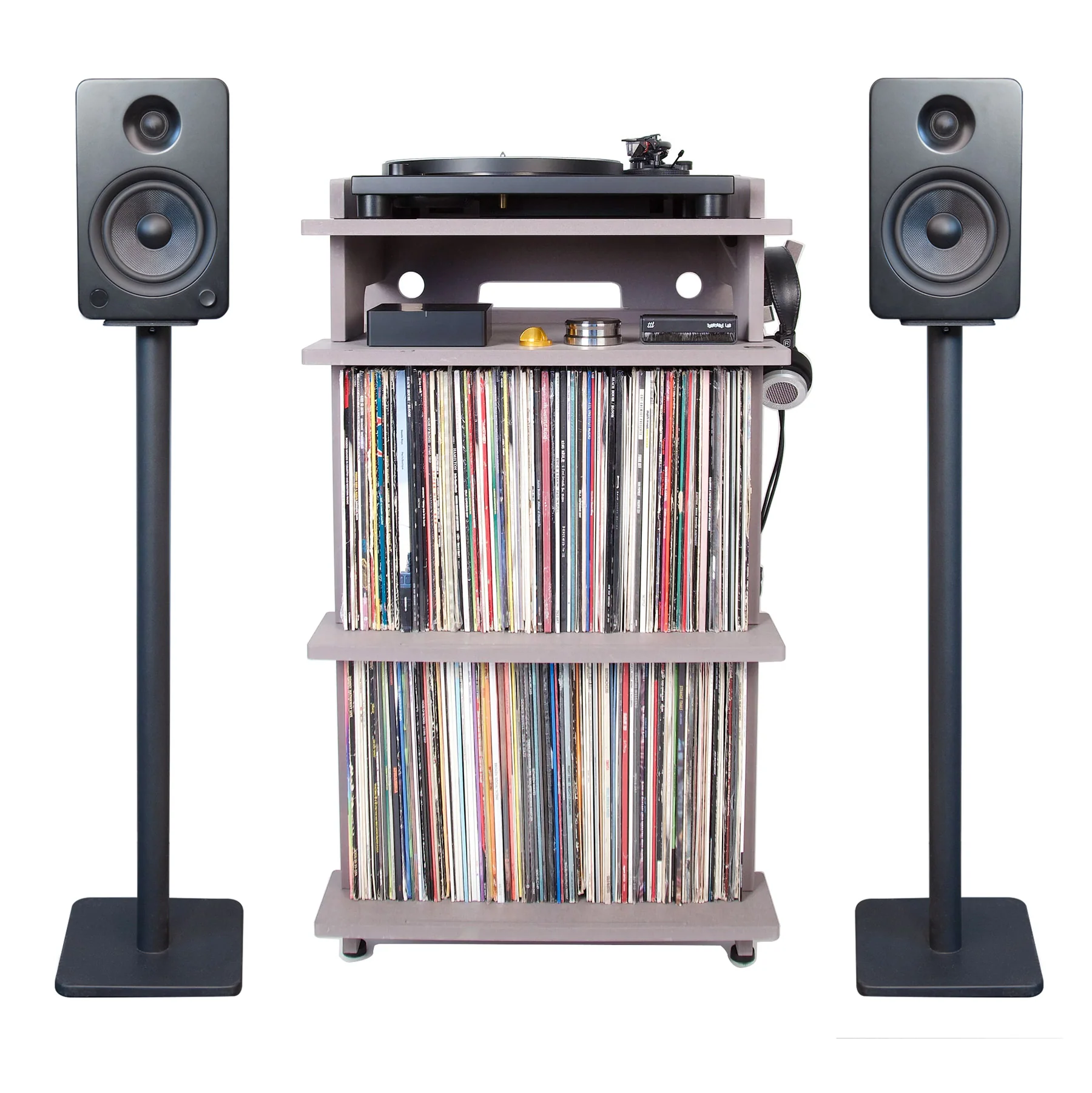 Line Phono: Turntable Stand / 32" Kanto Speaker Stands / Bundle - Image 9