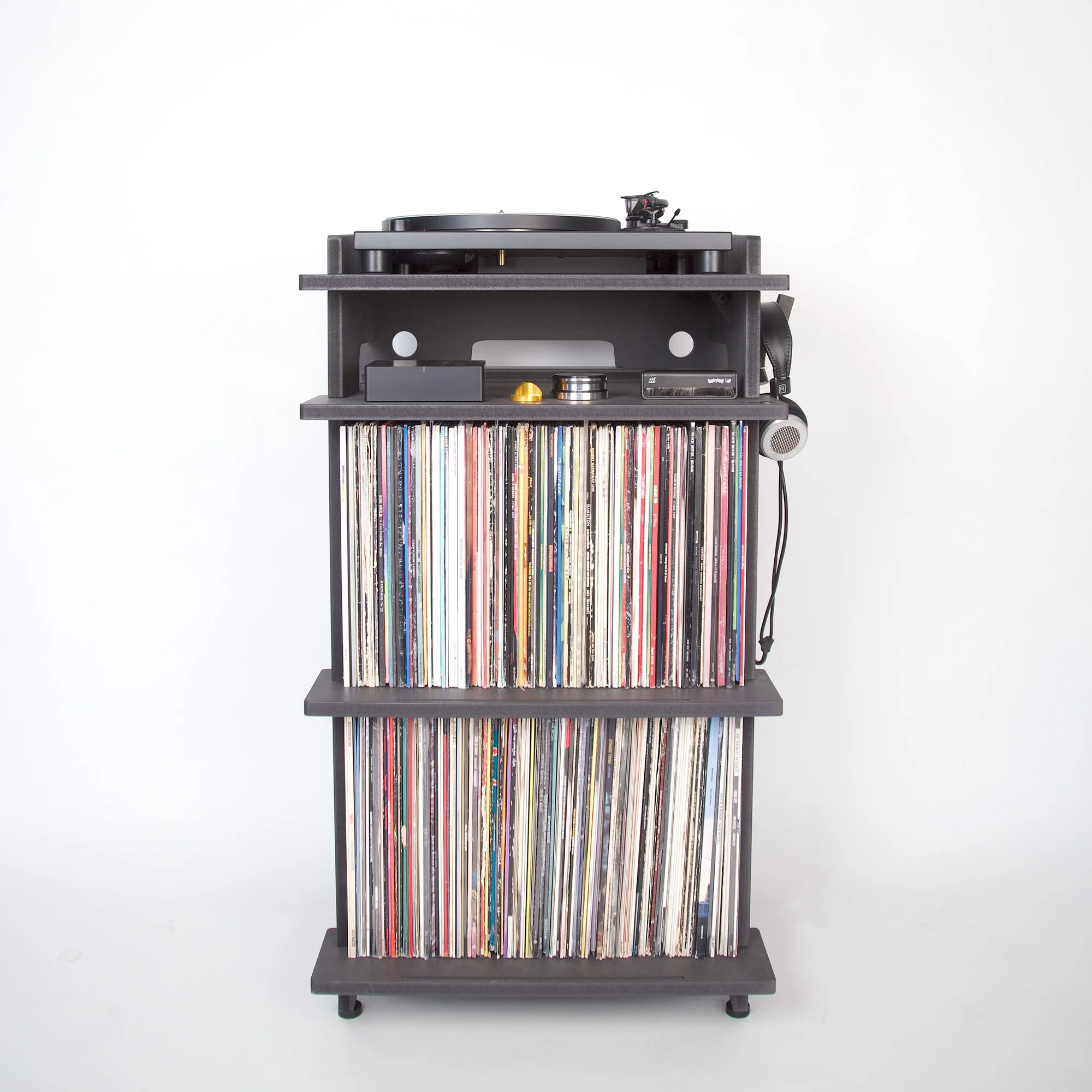 Line Phono: Turntable Stand + Vinyl Storage, Made In the USA - Image 3