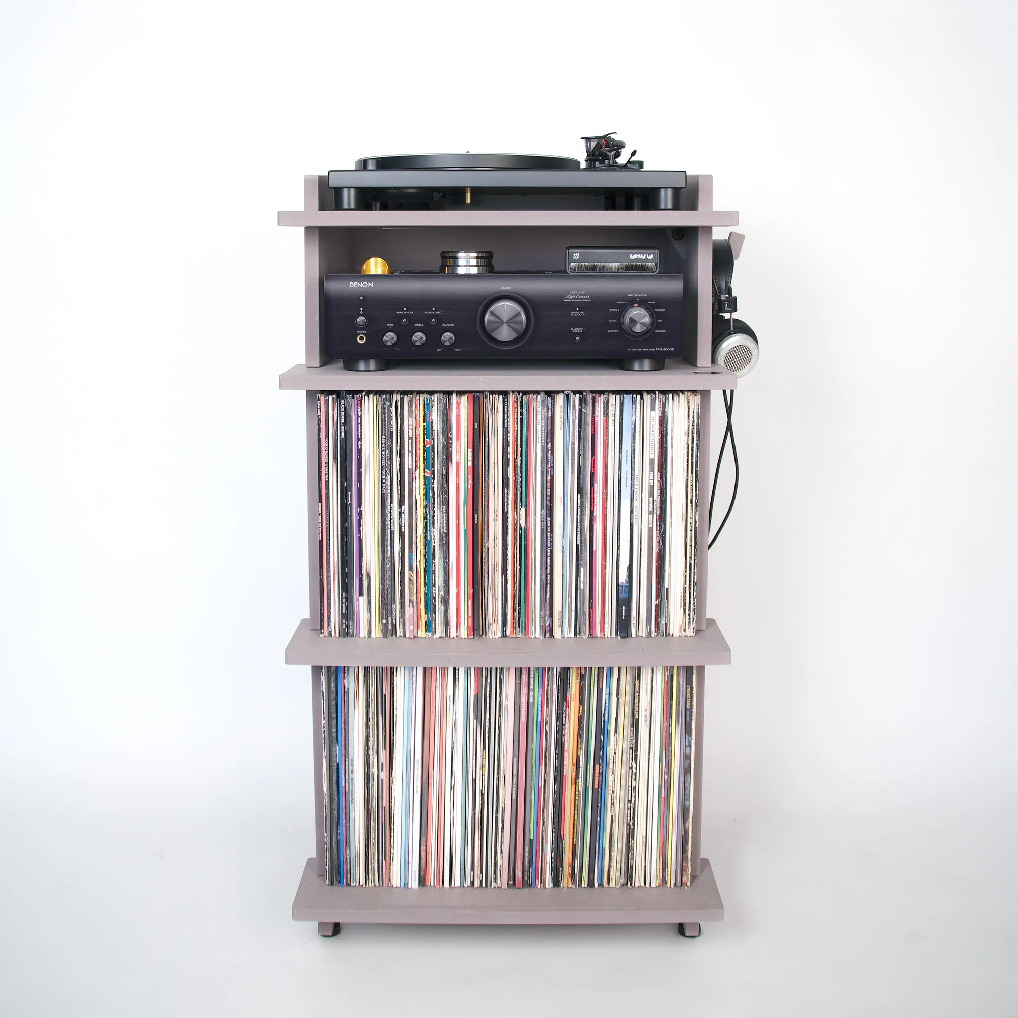 Line Phono: Turntable Stand + Vinyl Storage, Made In the USA - Image 9