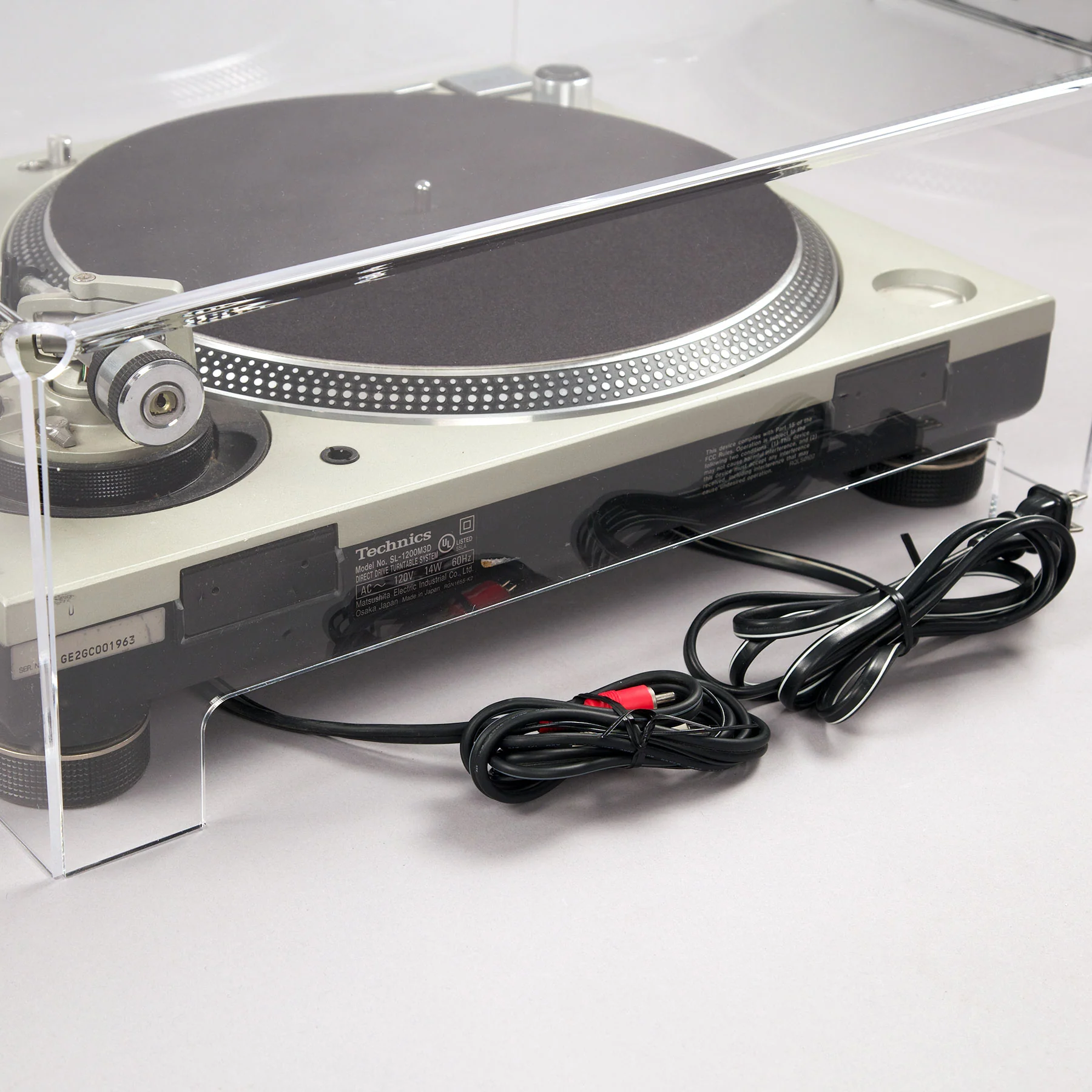 Line Phono: Universal Turntable Dust Cover (Fits Most Turntables, Clearaudio Concept, Pro-Ject RPM) - Image 3