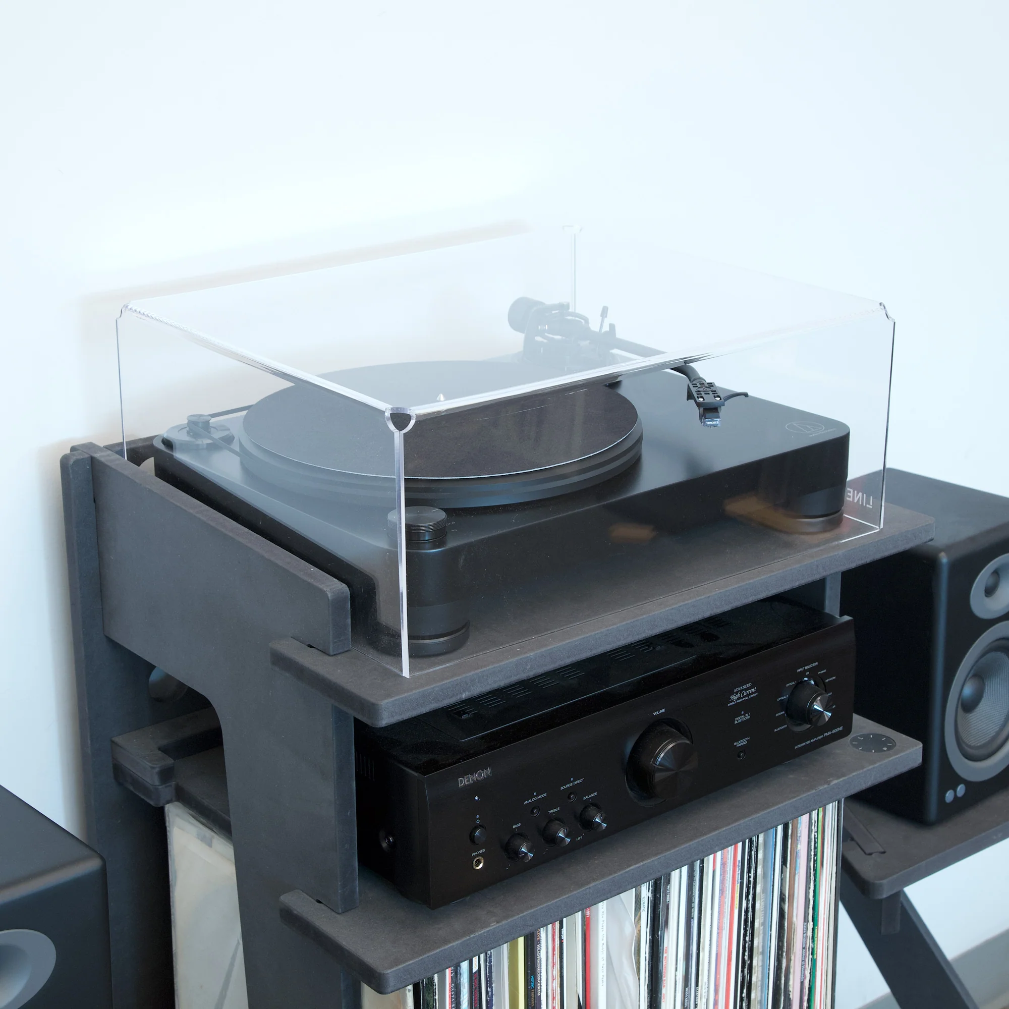 Line Phono: Universal Turntable Dust Cover (Fits Most Turntables, Clearaudio Concept, Pro-Ject RPM) - Image 4