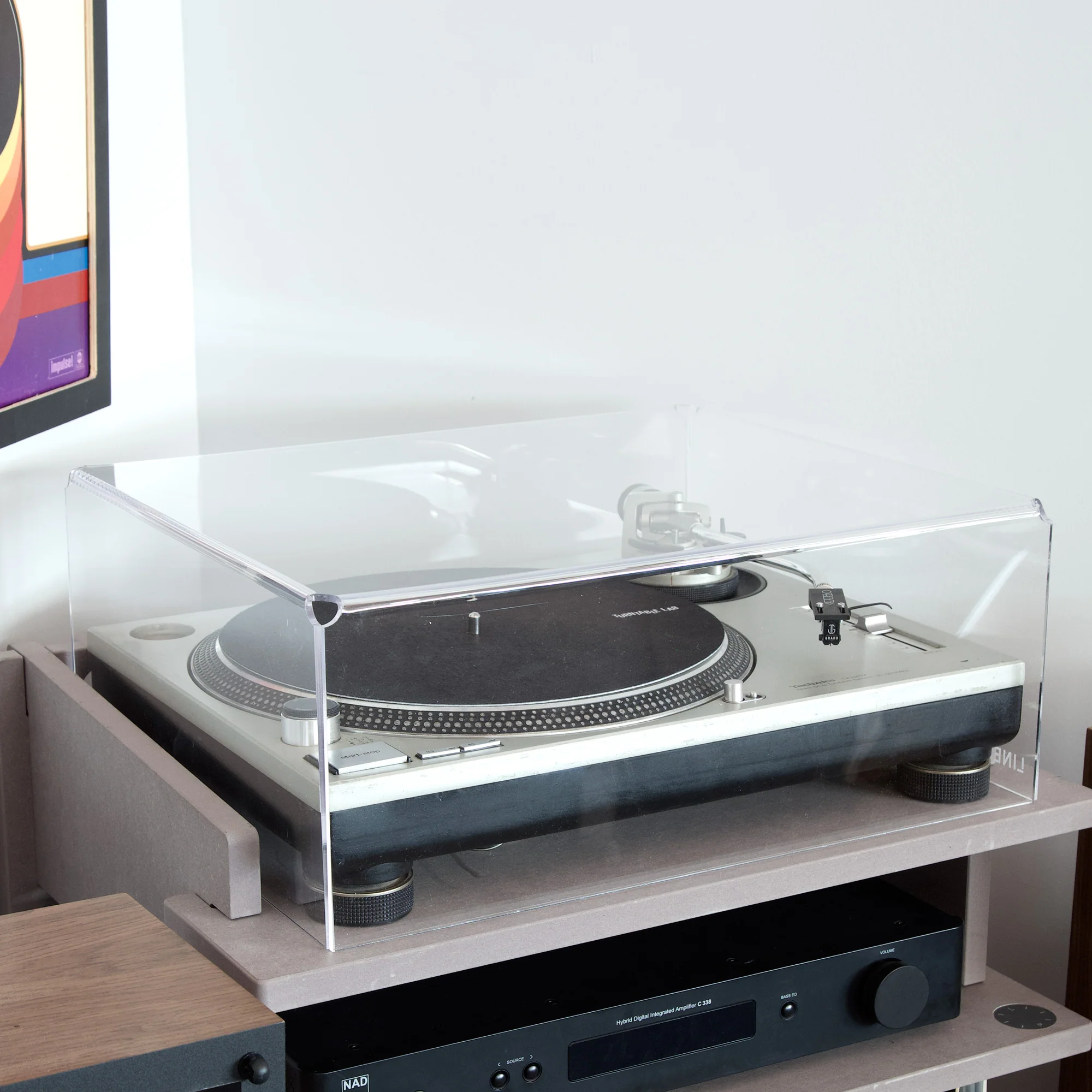 Line Phono: Universal Turntable Dust Cover (Fits Most Turntables, Clearaudio Concept, Pro-Ject RPM) - Image 6