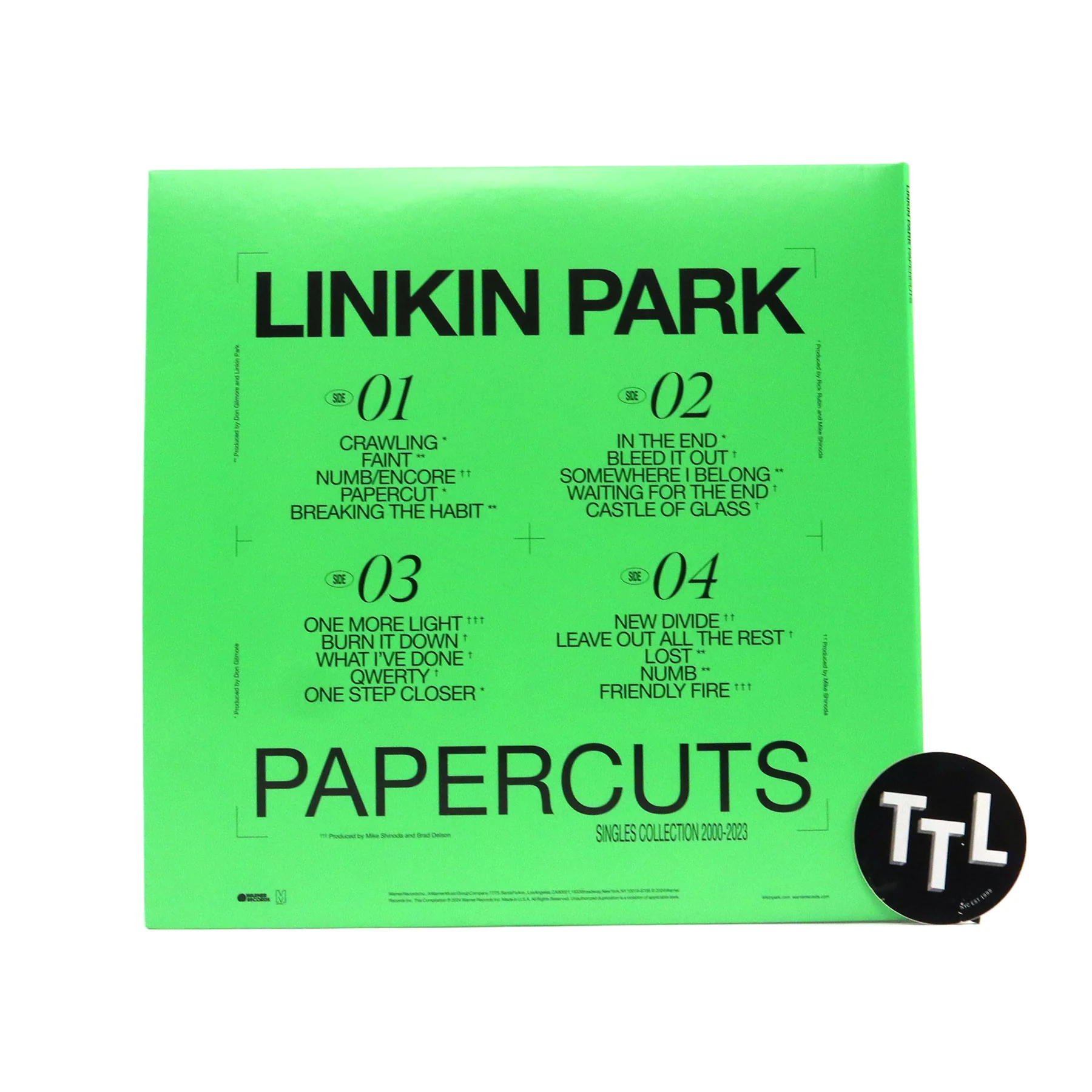 Linkin Park: Papercuts (Indie Exclusive Colored Vinyl) Vinyl 2LP - Image 3