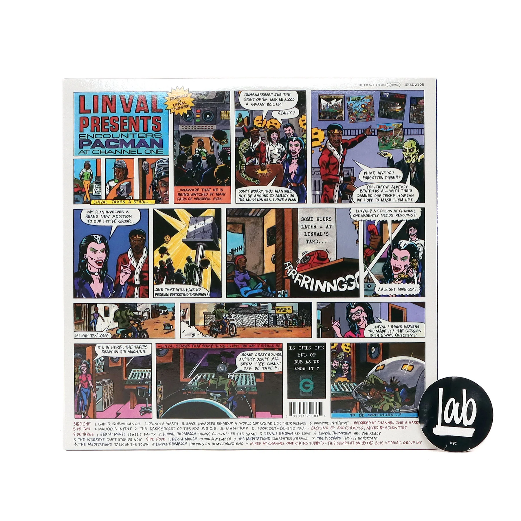 Linval Thompson: Encounters Pac-Man (Scientist) Vinyl 2LP - Image 3