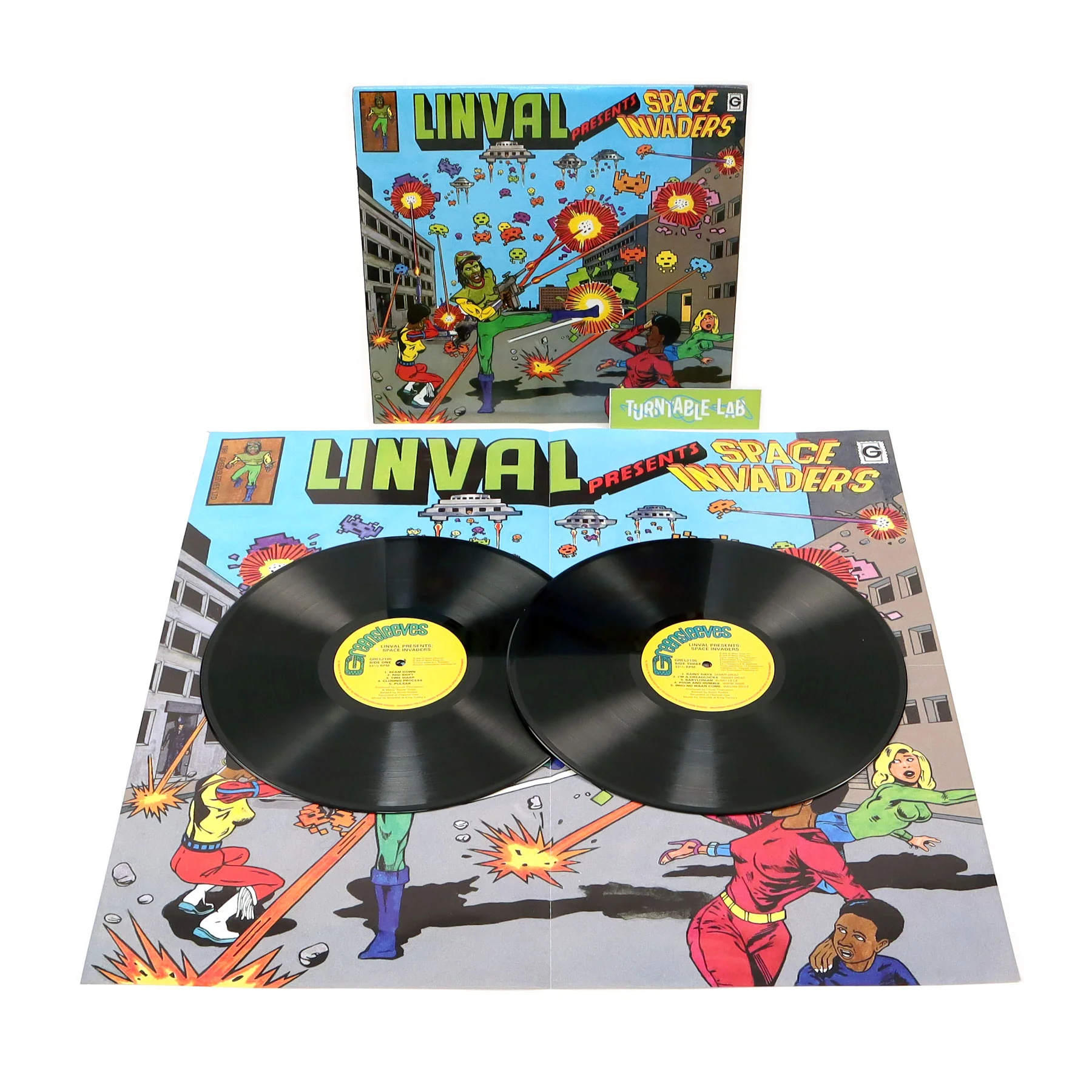 Linval Thompson: Space Invaders (Scientist) Vinyl 2LP - Image 2
