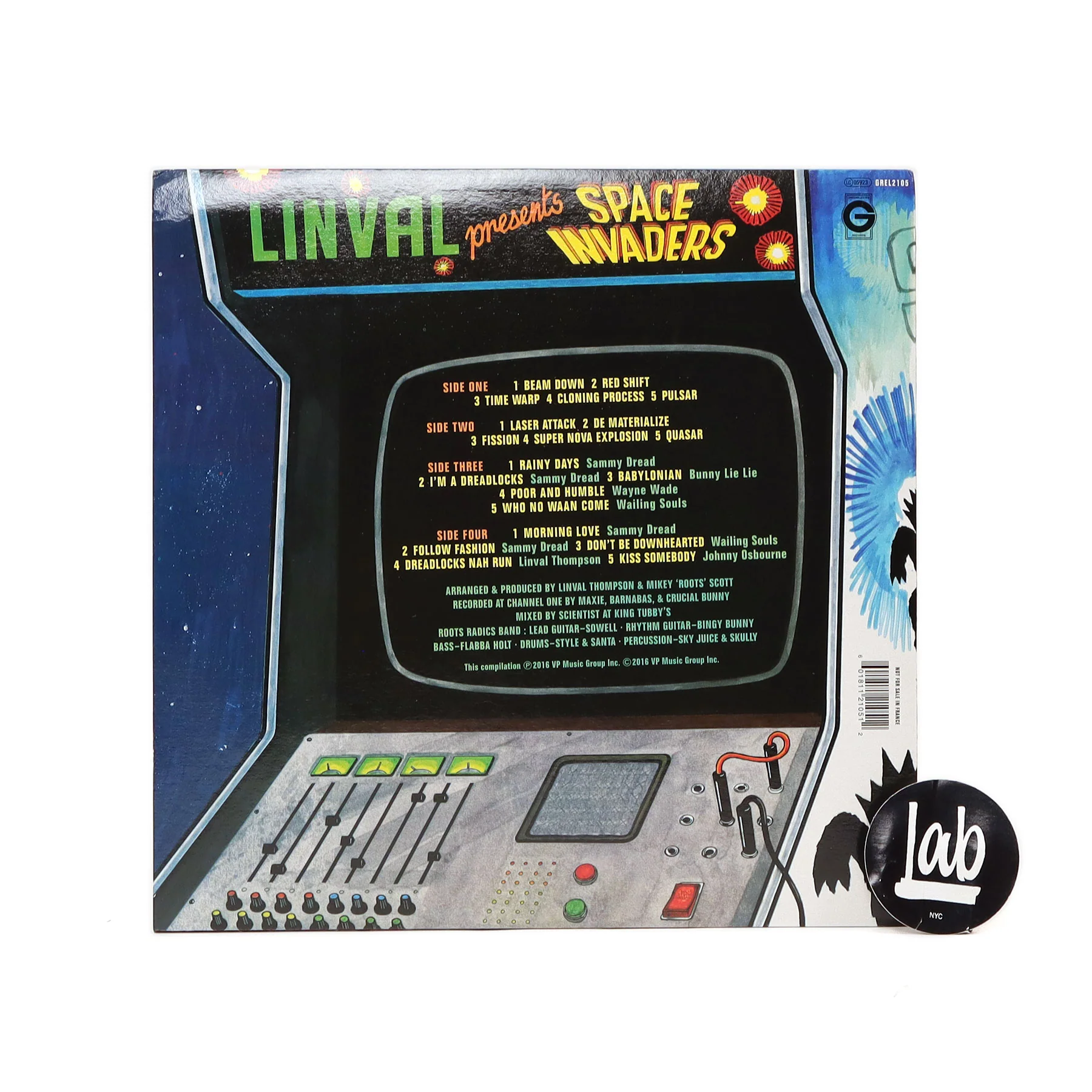 Linval Thompson: Space Invaders (Scientist) Vinyl 2LP - Image 3