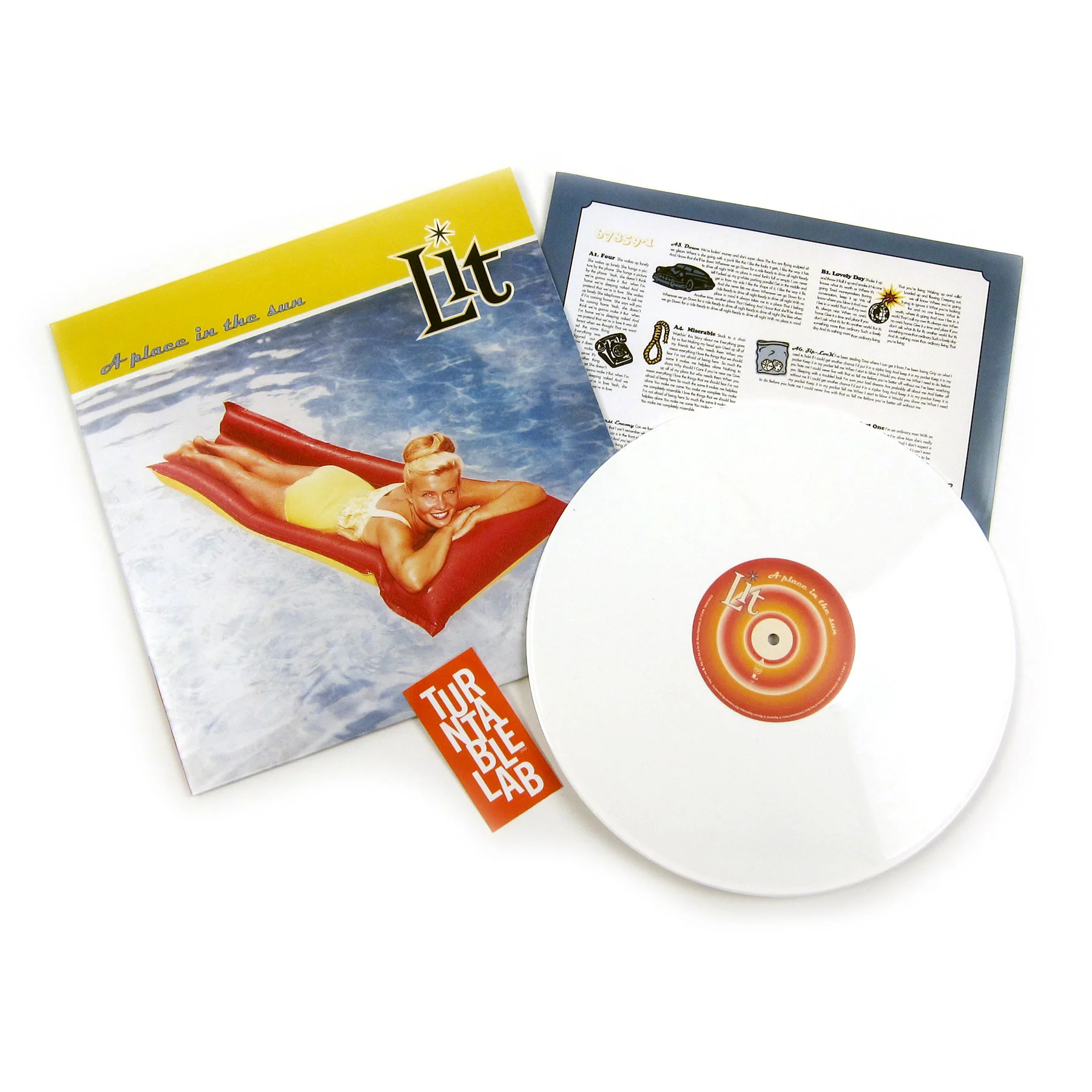 Lit: A Place In The Sun (White Colored Vinyl) Vinyl LP - Image 2